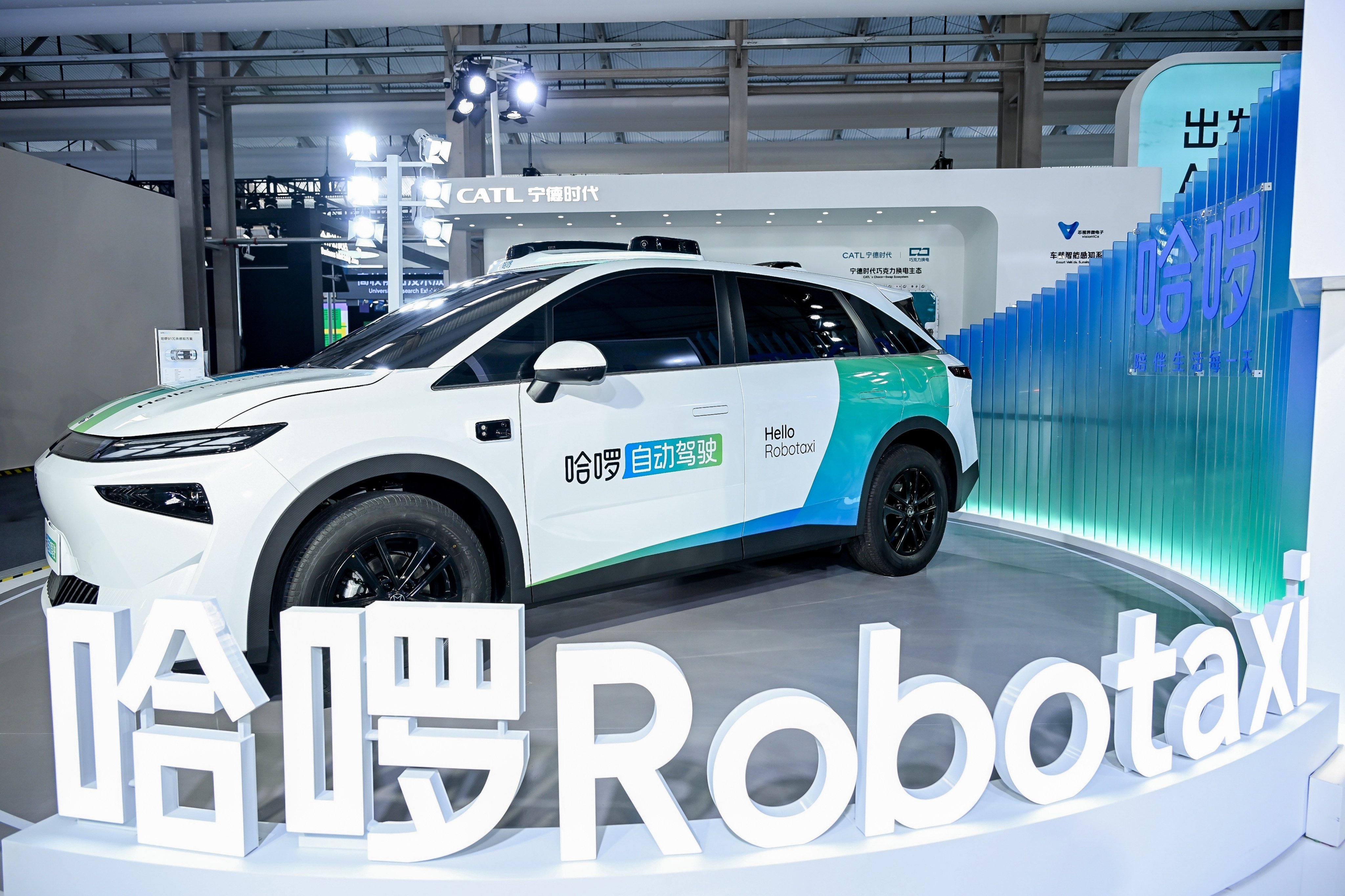 Hello’s first robotaxi, the Hello Robot1. Photo: Handout