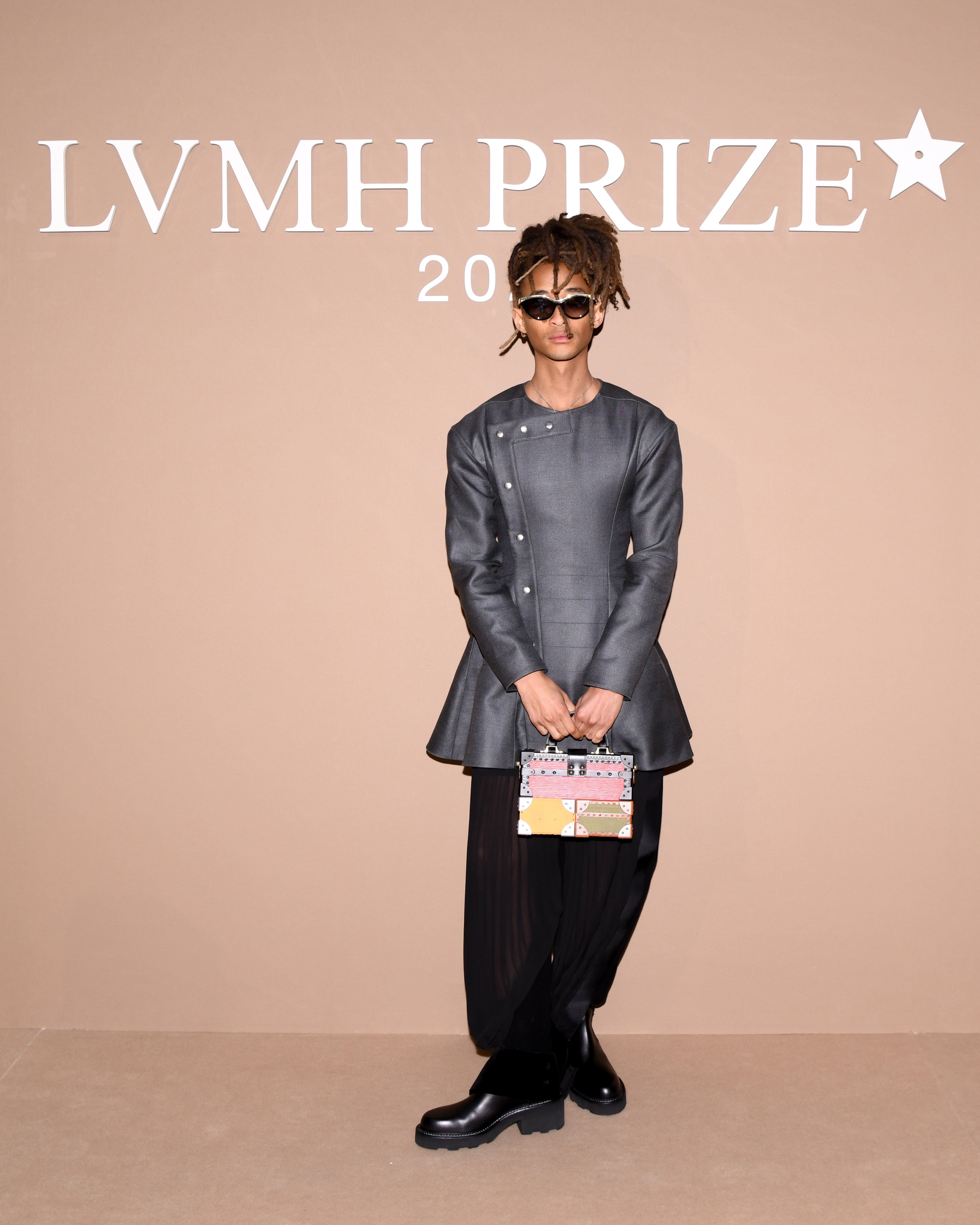 Jaden Smith attends a party celebrating the 2025 LVMH Prize in March. Smith, named Christian Louboutin’s chief menswear designer, is sparking “nepo baby” debate. Photo: Zach Hilty/BFA.com