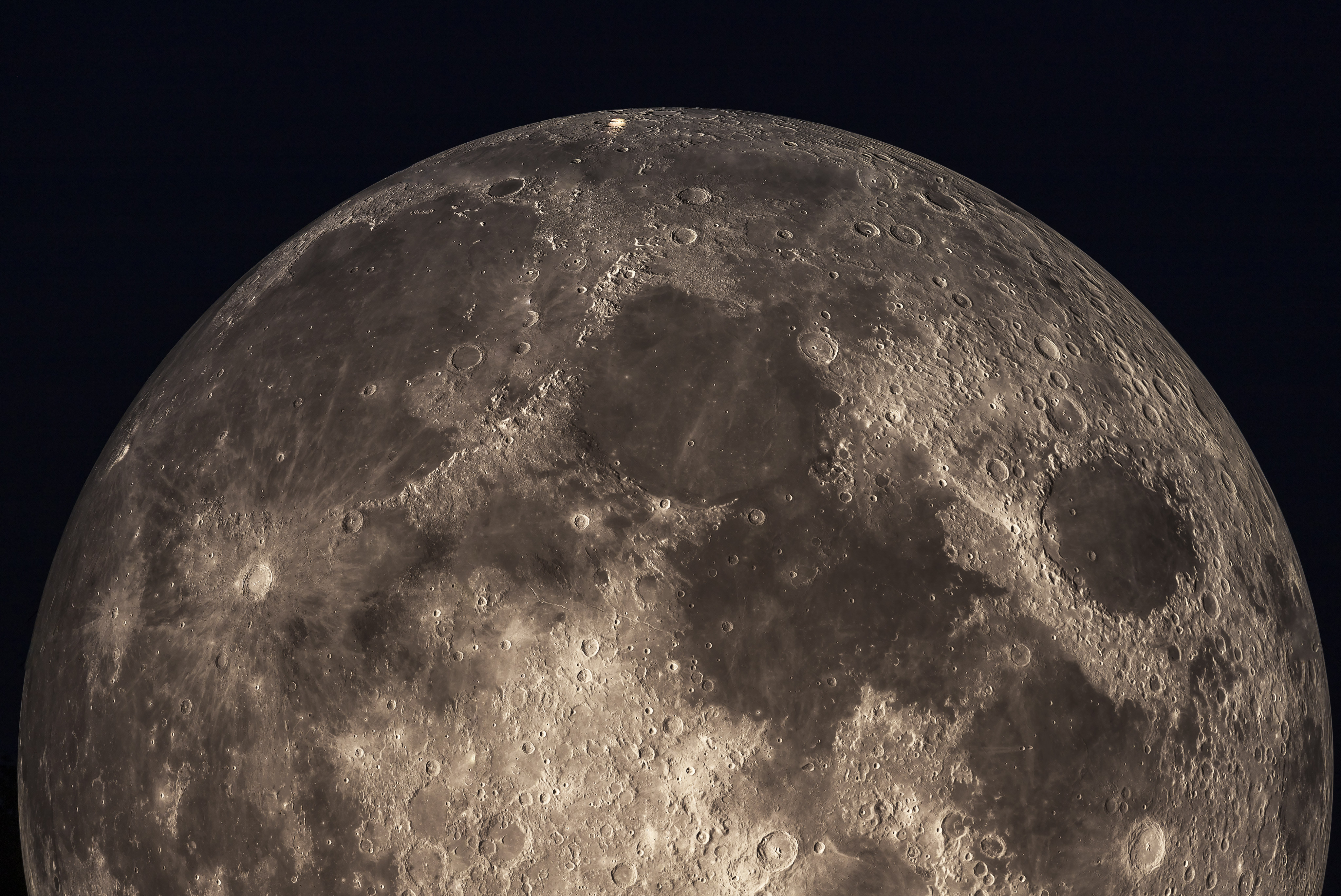 Chinese researchers detected 41 new landslides on the moon that have taken place since 2009. Photo: Getty Images
