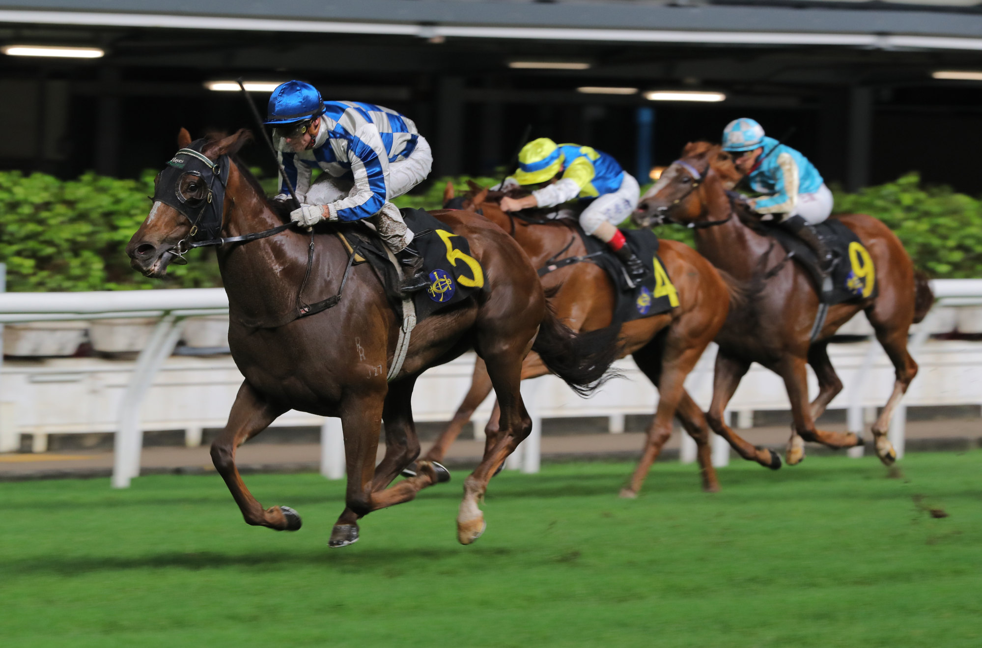 Storm Rider scores at the Valley in June under Zac Purton. Storm Rider scores at the Valley in June under Zac Purton.