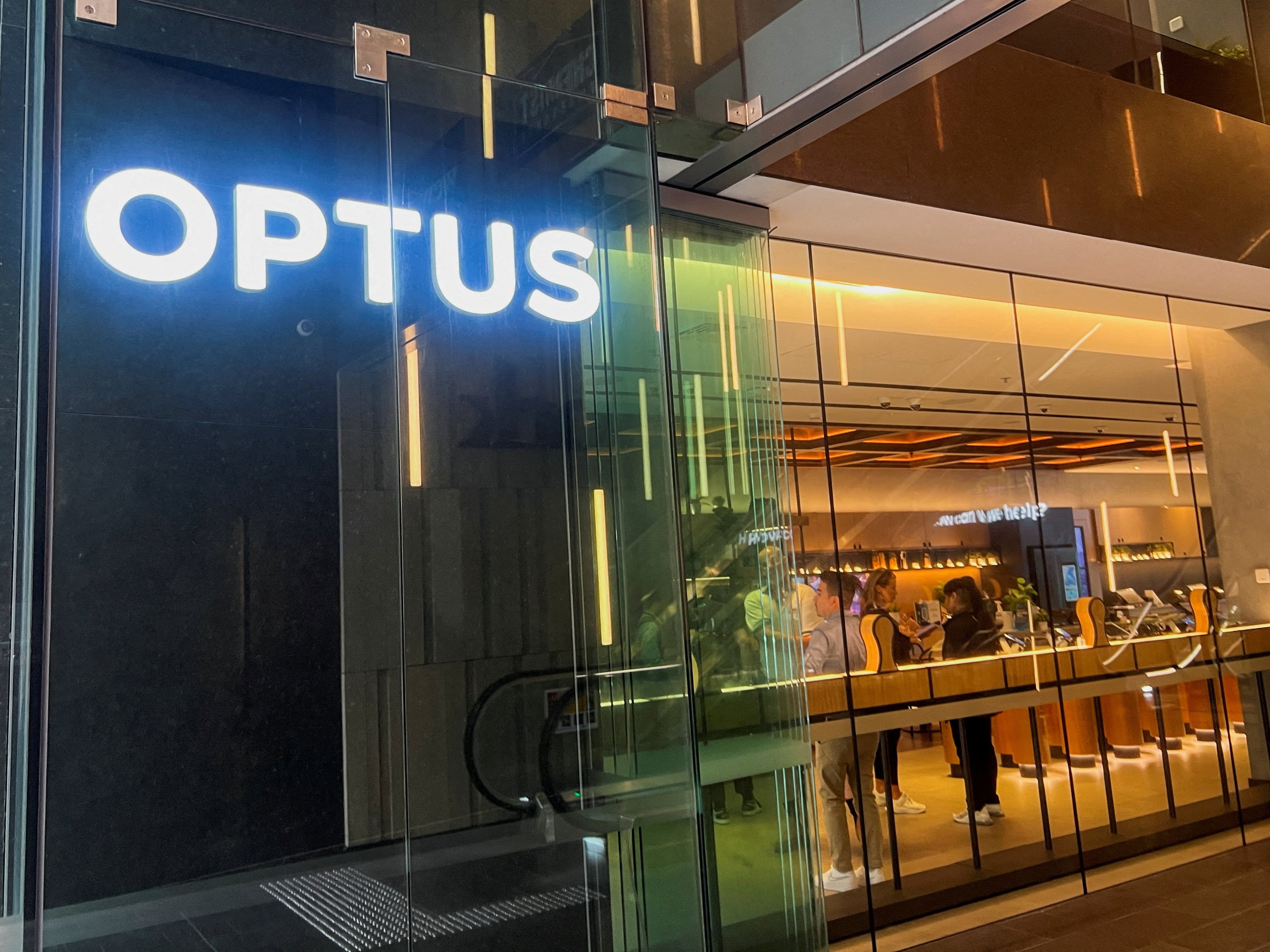 The Optus outage affected hundreds of people in Australia on Thursday. Photo: Reuters