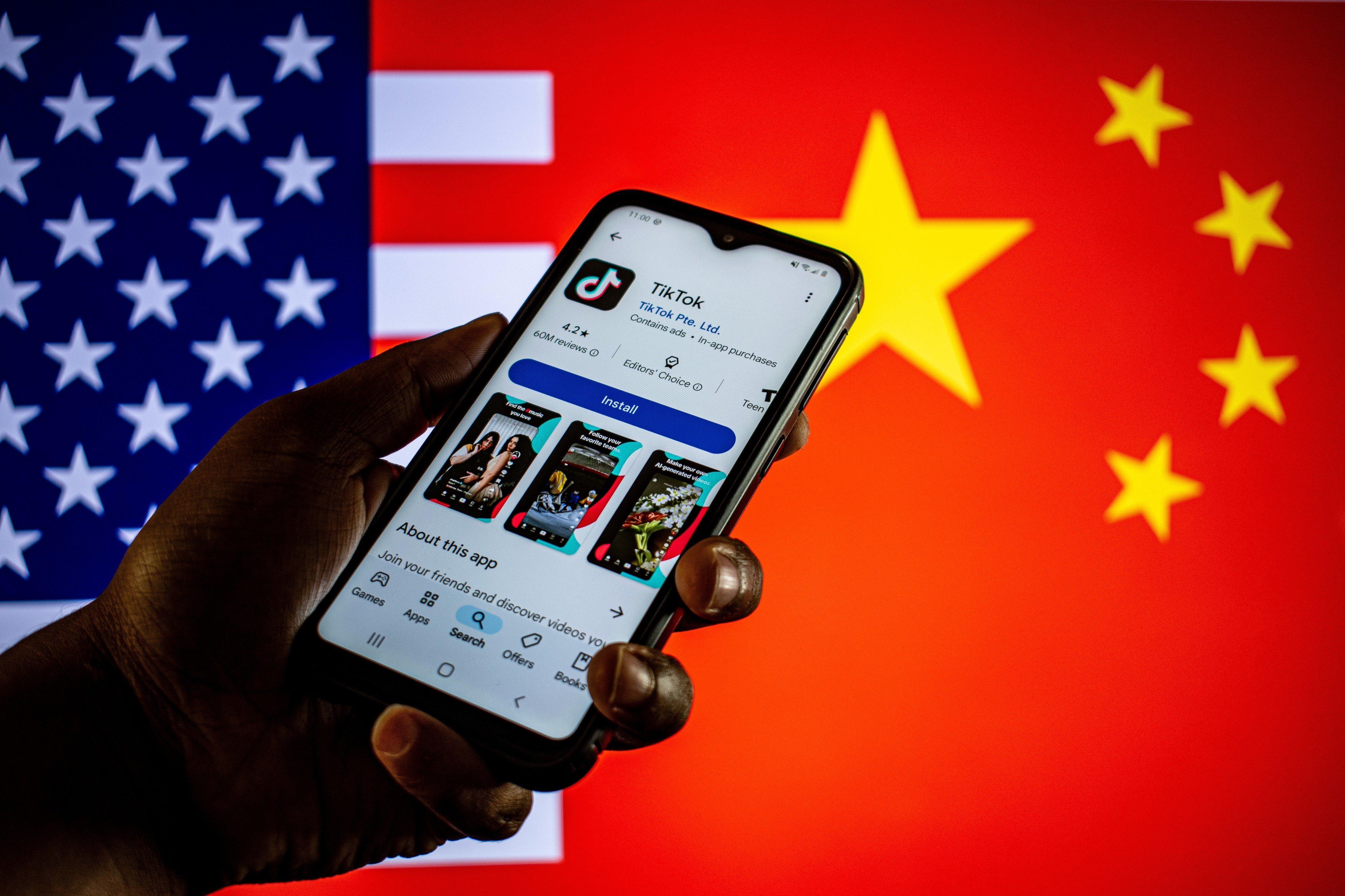 ByteDance must maintain a delicate balance between the US and China to ensure that the TikTok deal proceeds. Photo: Shutterstock