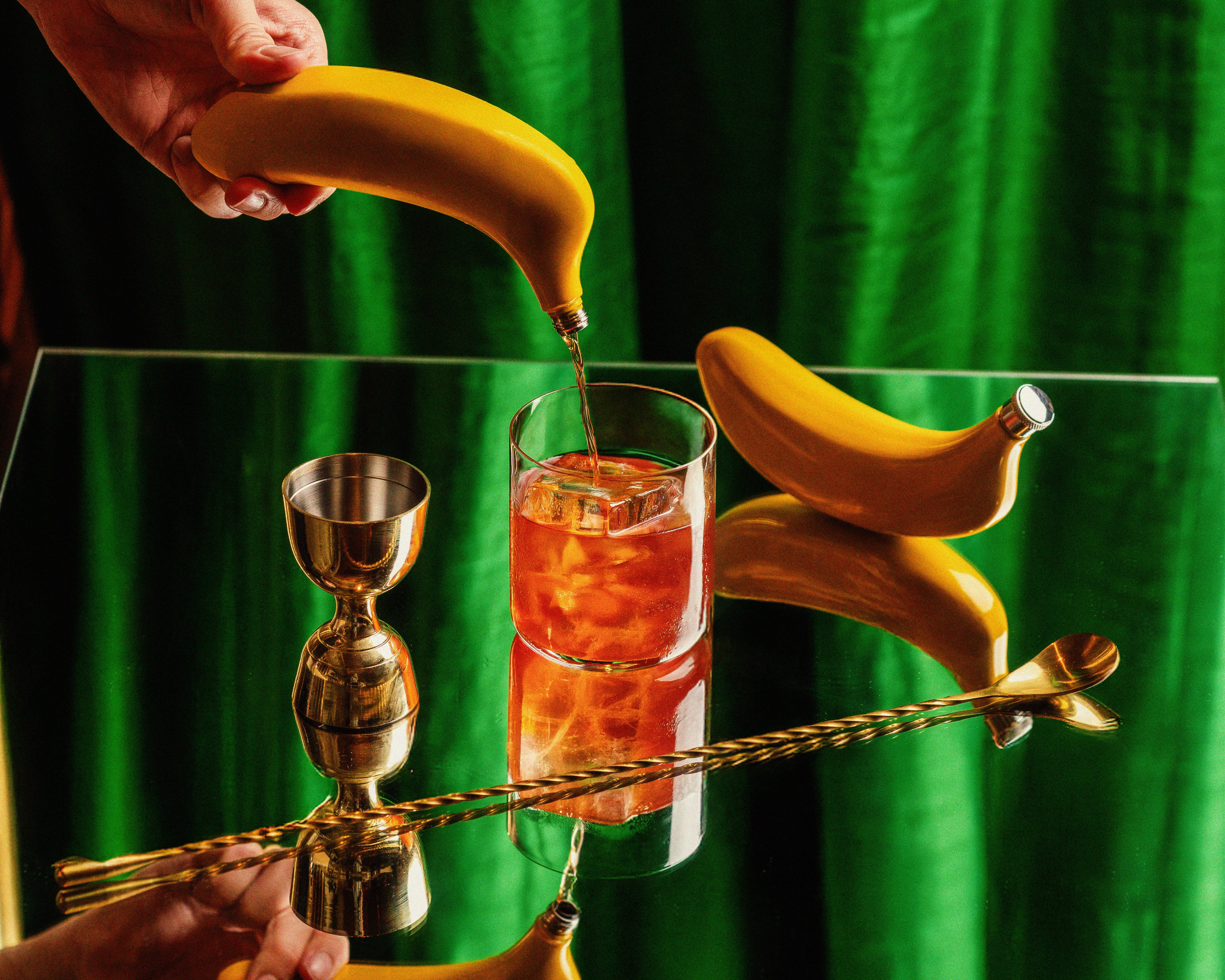 The Hand of God cocktail from the new menu at Wing Lei Bar in Hong Kong. Photo: Handout