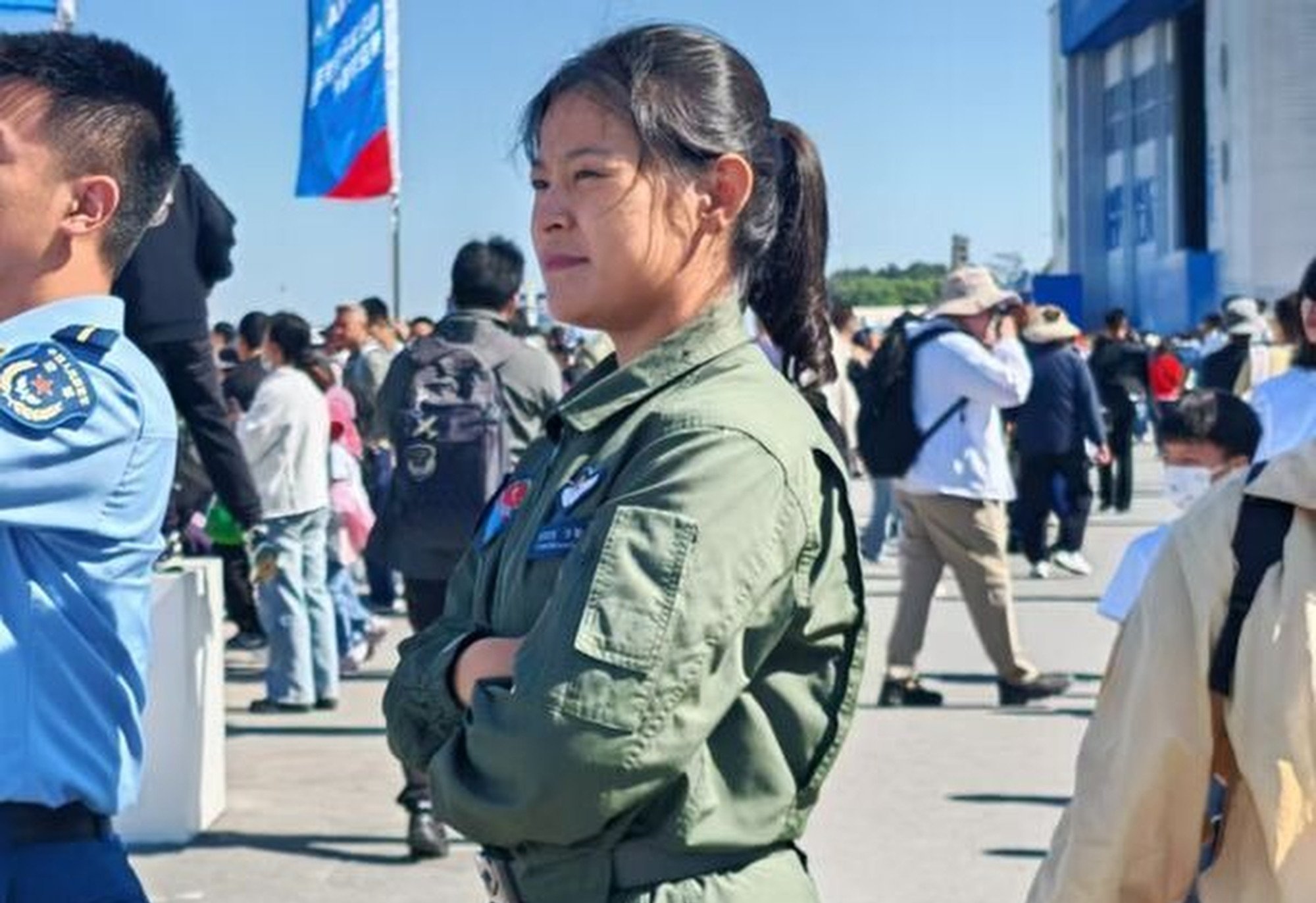 Gesang was inspired to take to the air by China’s heroic women astronauts. Photo: Handout