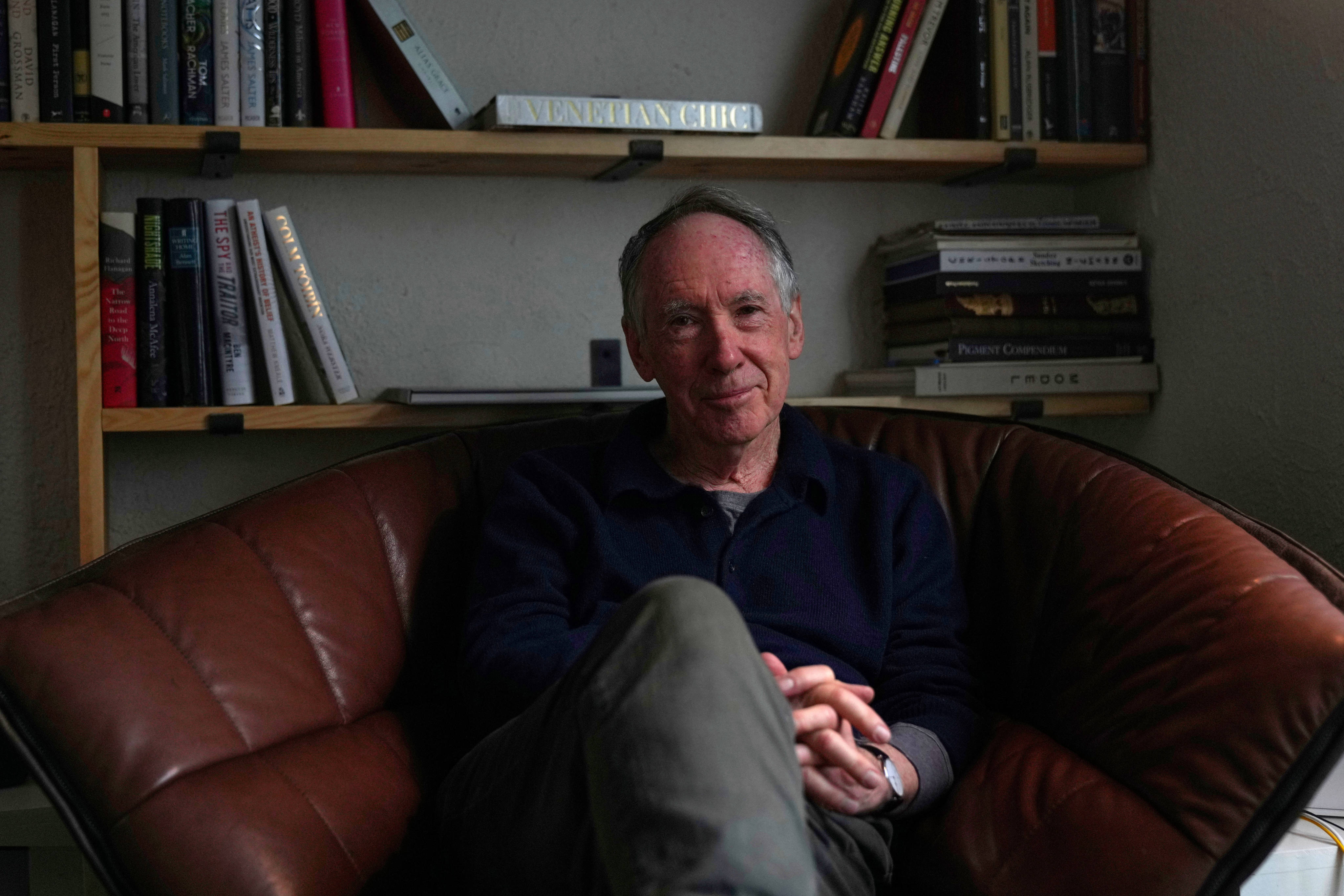 Ian McEwan, British novelist and screenwriter, has published a new novel, What We Can Know. Photo: AP