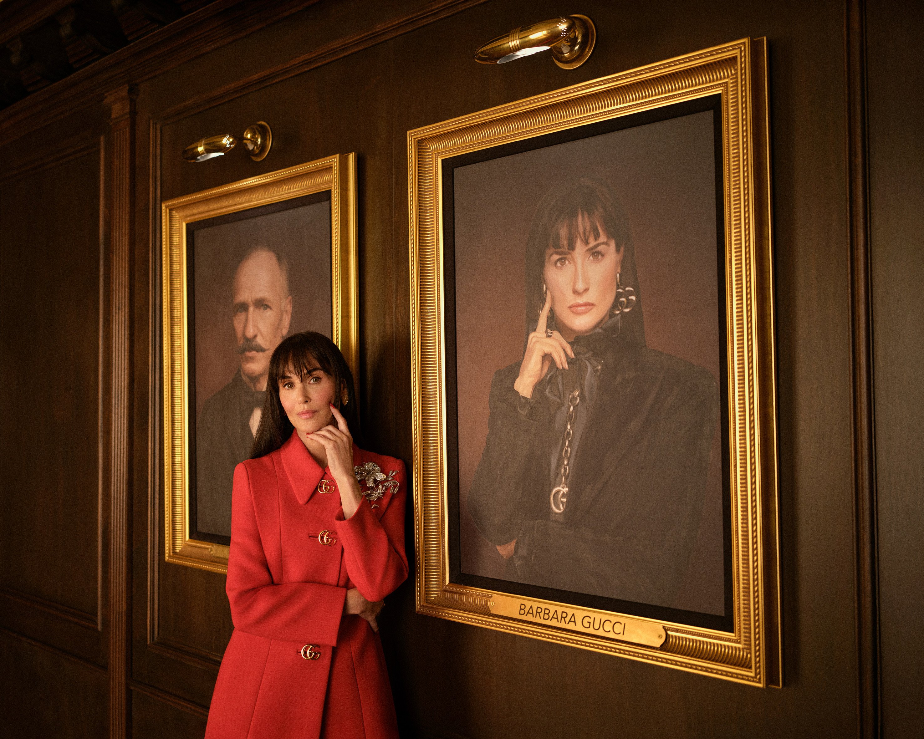 Demi Moore in The Tiger, a film directed by Spike Jonze and Halina Reijn for Gucci spring/summer 2026. Photo: Handout