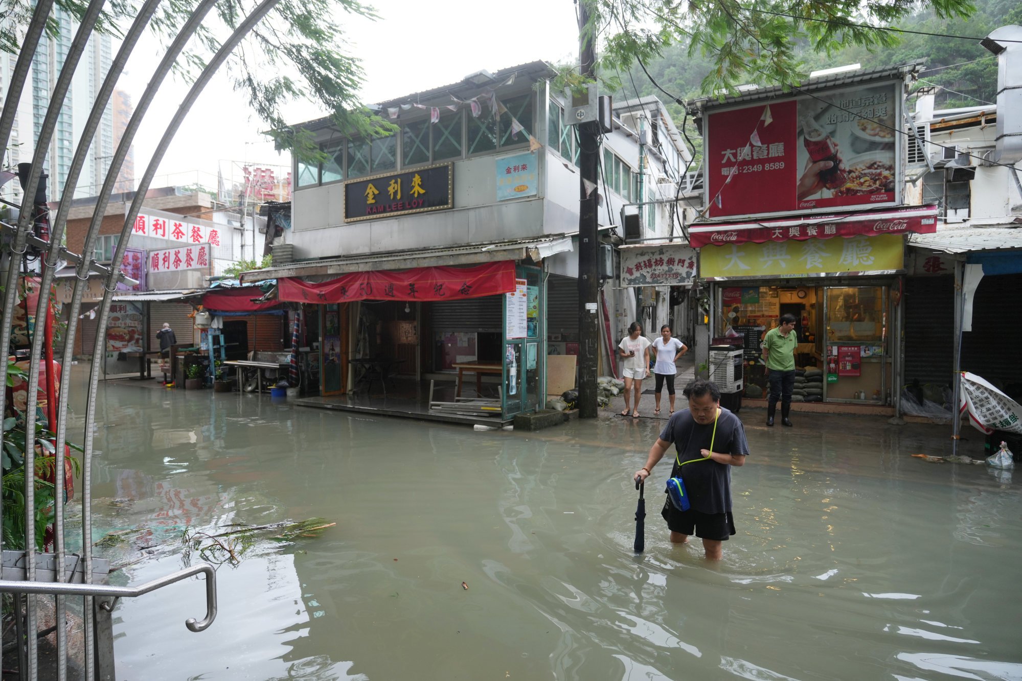 Super Typhoon Ragasa brought the city to a standstill on Tuesday and Wednesday. Photo: Sam Tsang