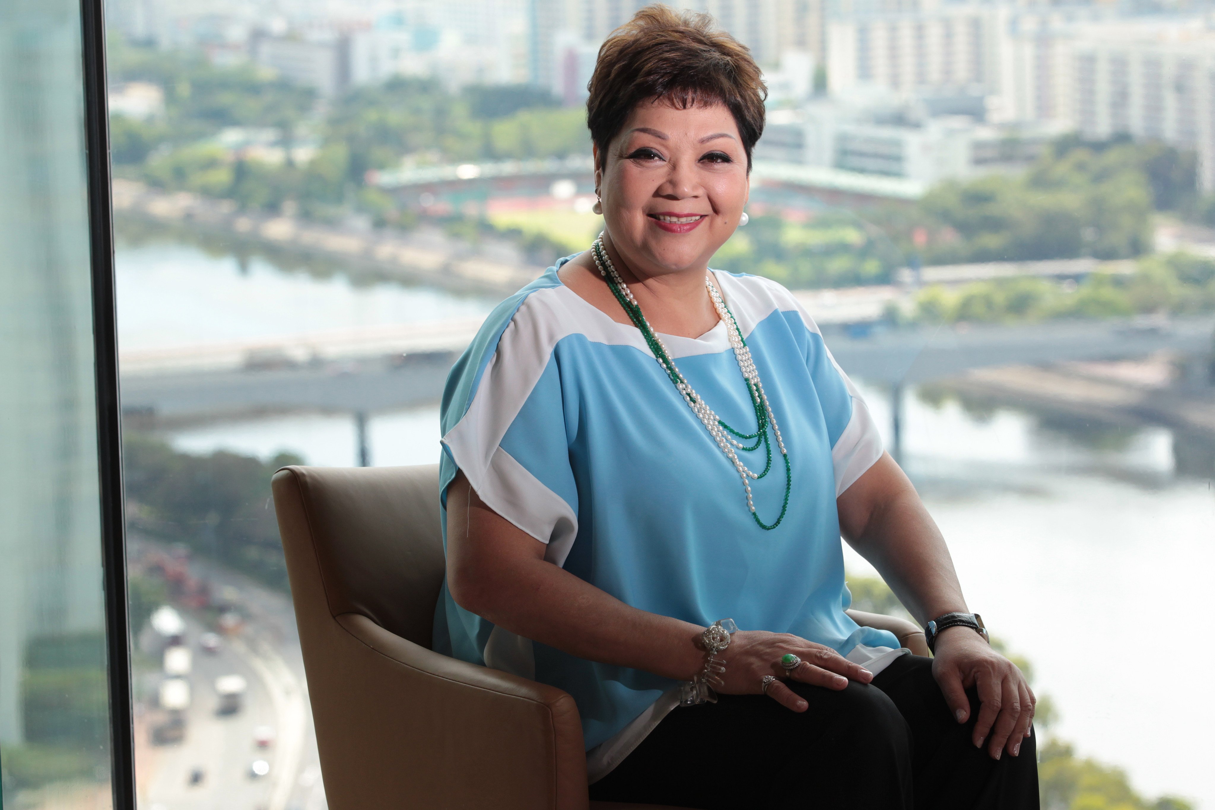Maria Cordero in an interview with the Post in 2014. The Cantopop singer, actor and chef rose to popularity in Hong Kong in the 1980s, but more recently her political outspokenness has made her a polarising figure. Photo: Bruce Yan