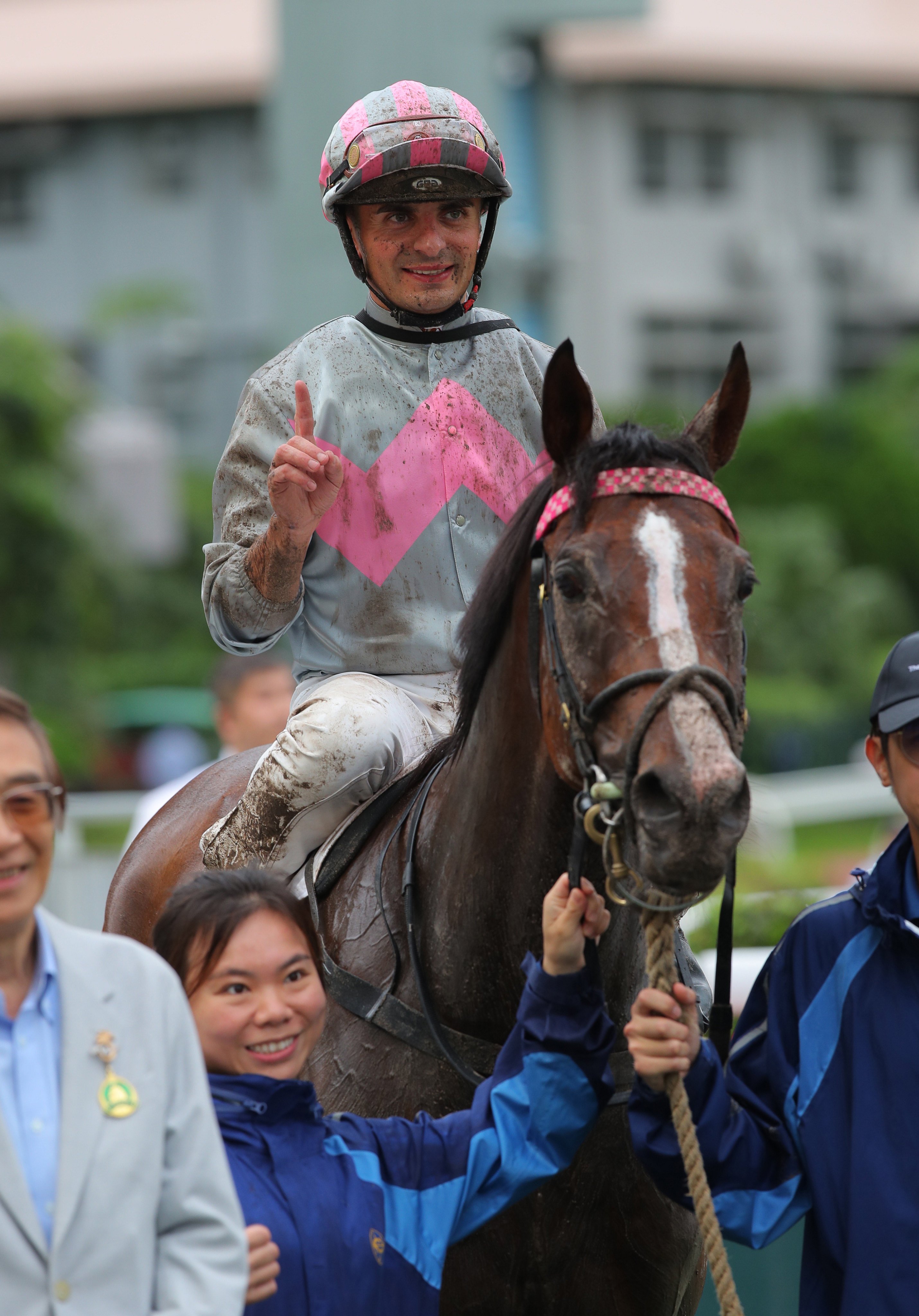 Andrea Atzeni has a strong book of rides at Sha Tin on Sunday. Photos: Kenneth Chan