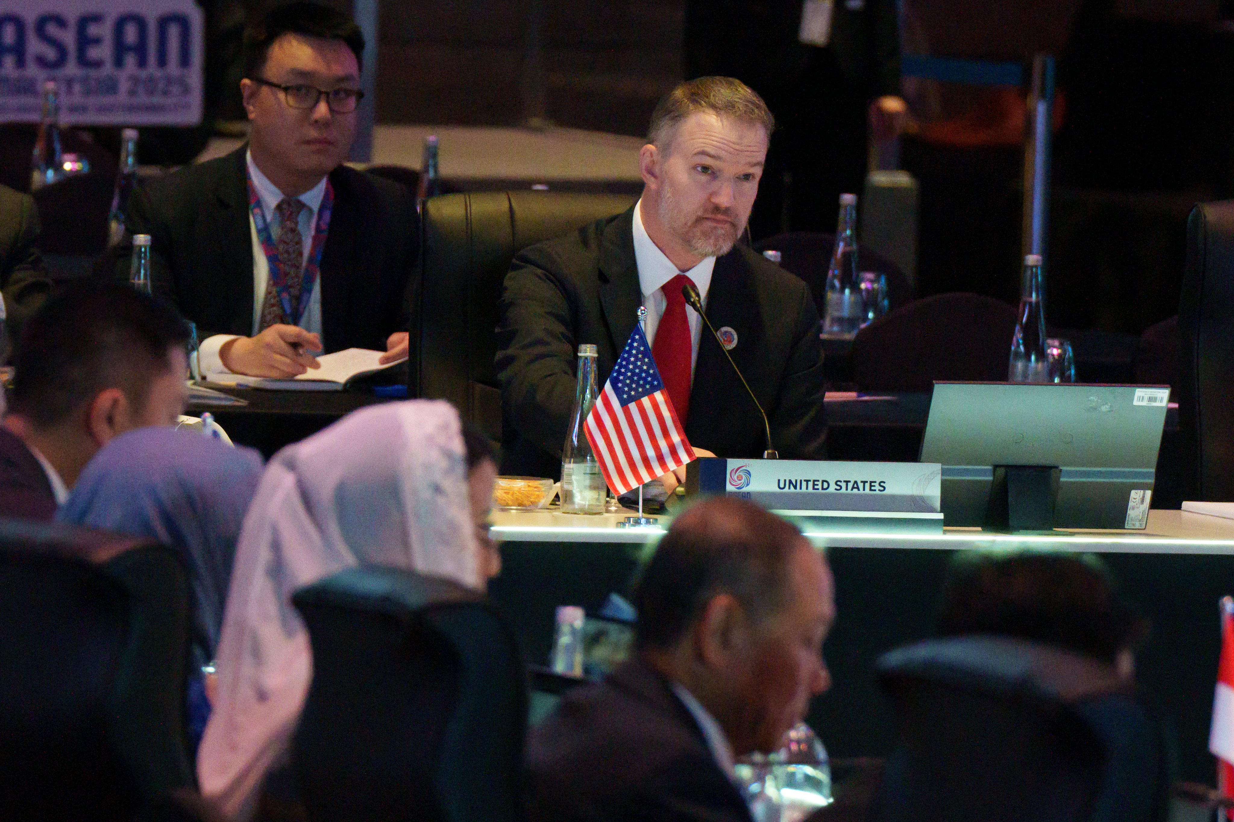 US Trade Representative Jamieson Greer attends the Asean Economic Ministers’ Meeting in Kuala Lumpur on Wednesday. Photo: AP