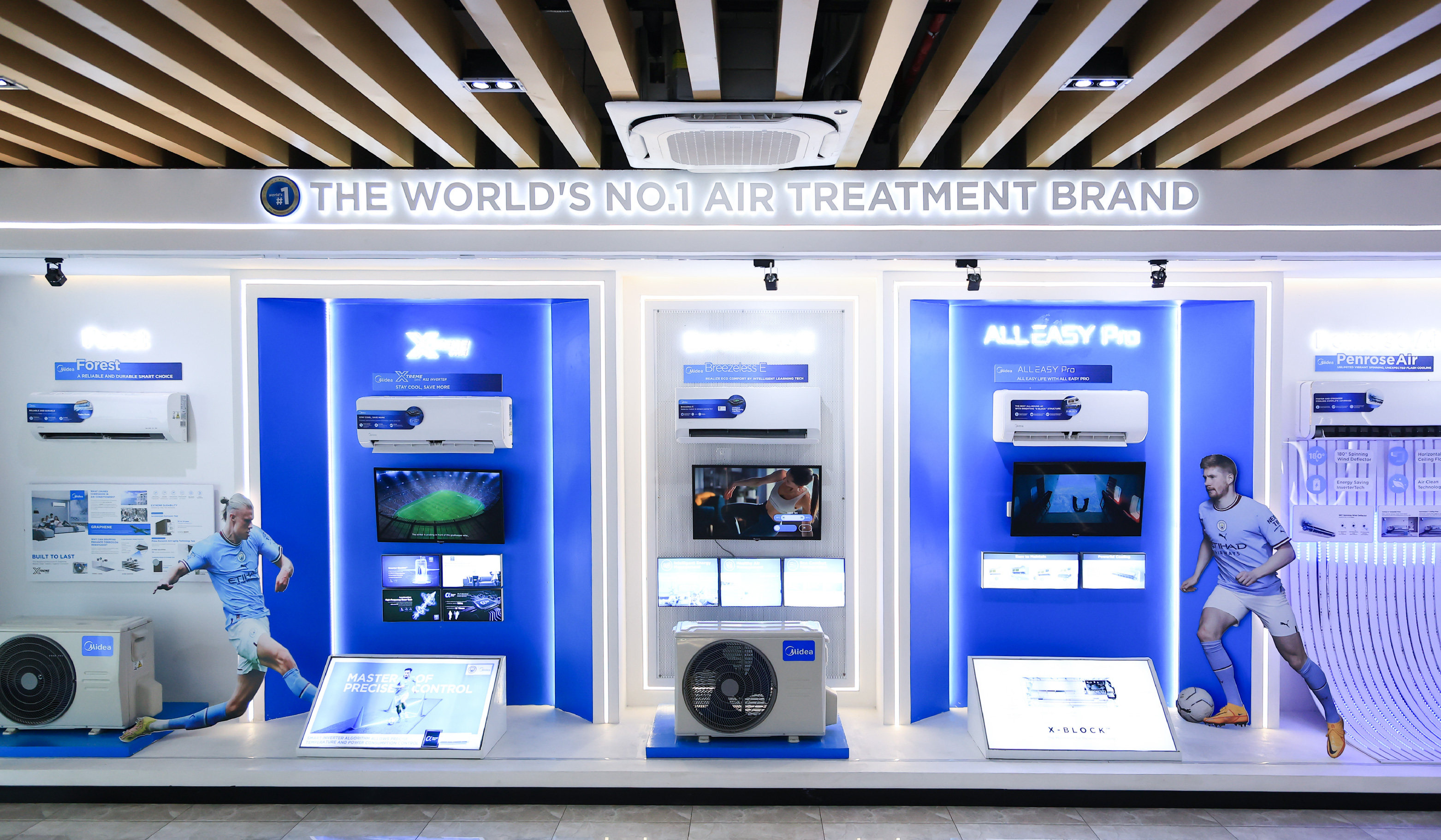 Midea was ranked by market research firm Euromonitor as the world’s No 1 smart home appliances brand last year and the world’s best-selling residential inverter air conditioner brand between 2022 and last year.