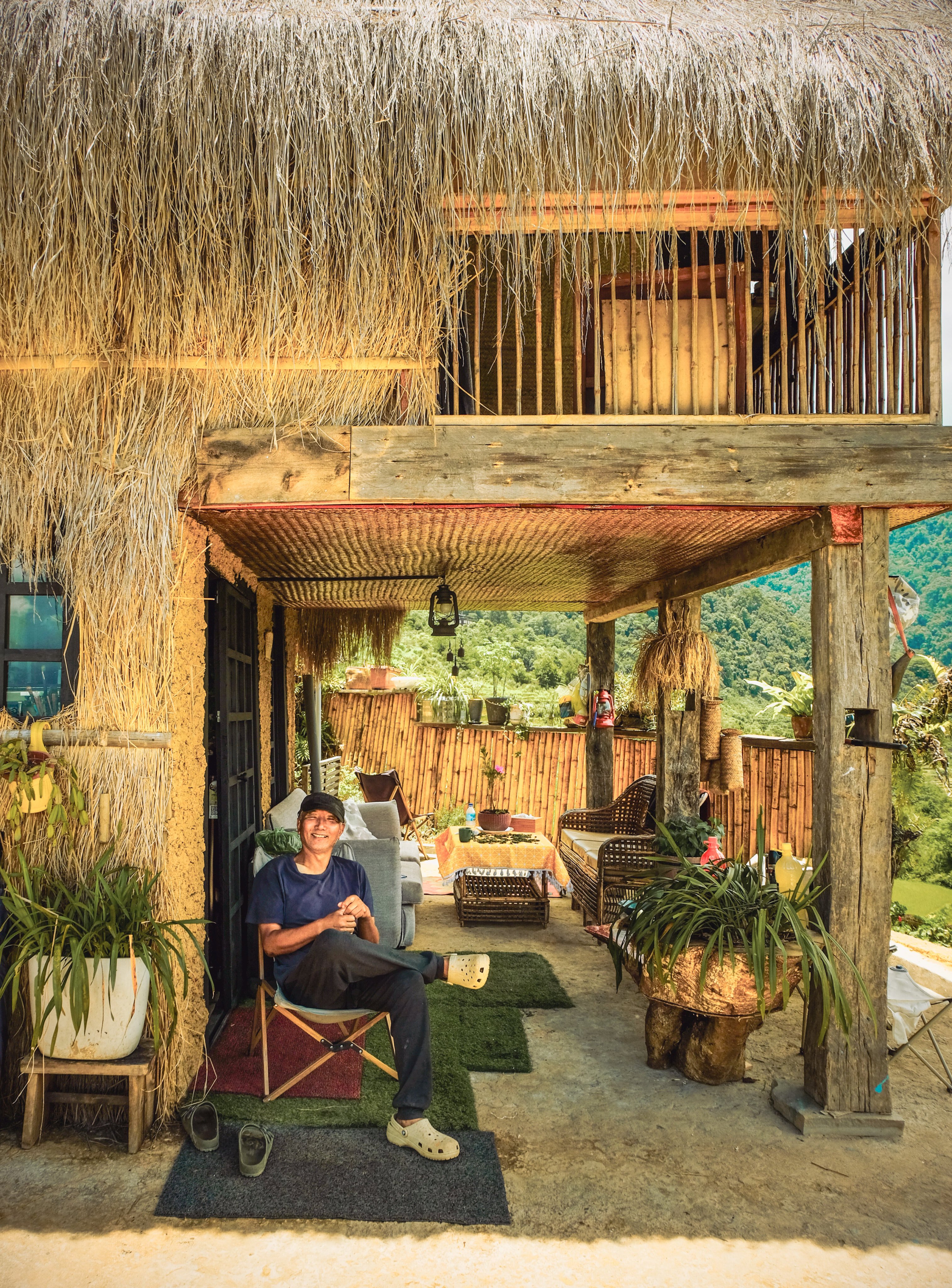 Asha Kama Wangdi at home in Kabjisa, a village in Bhutan’s Punakha district. Photo: Bibek Bhandari