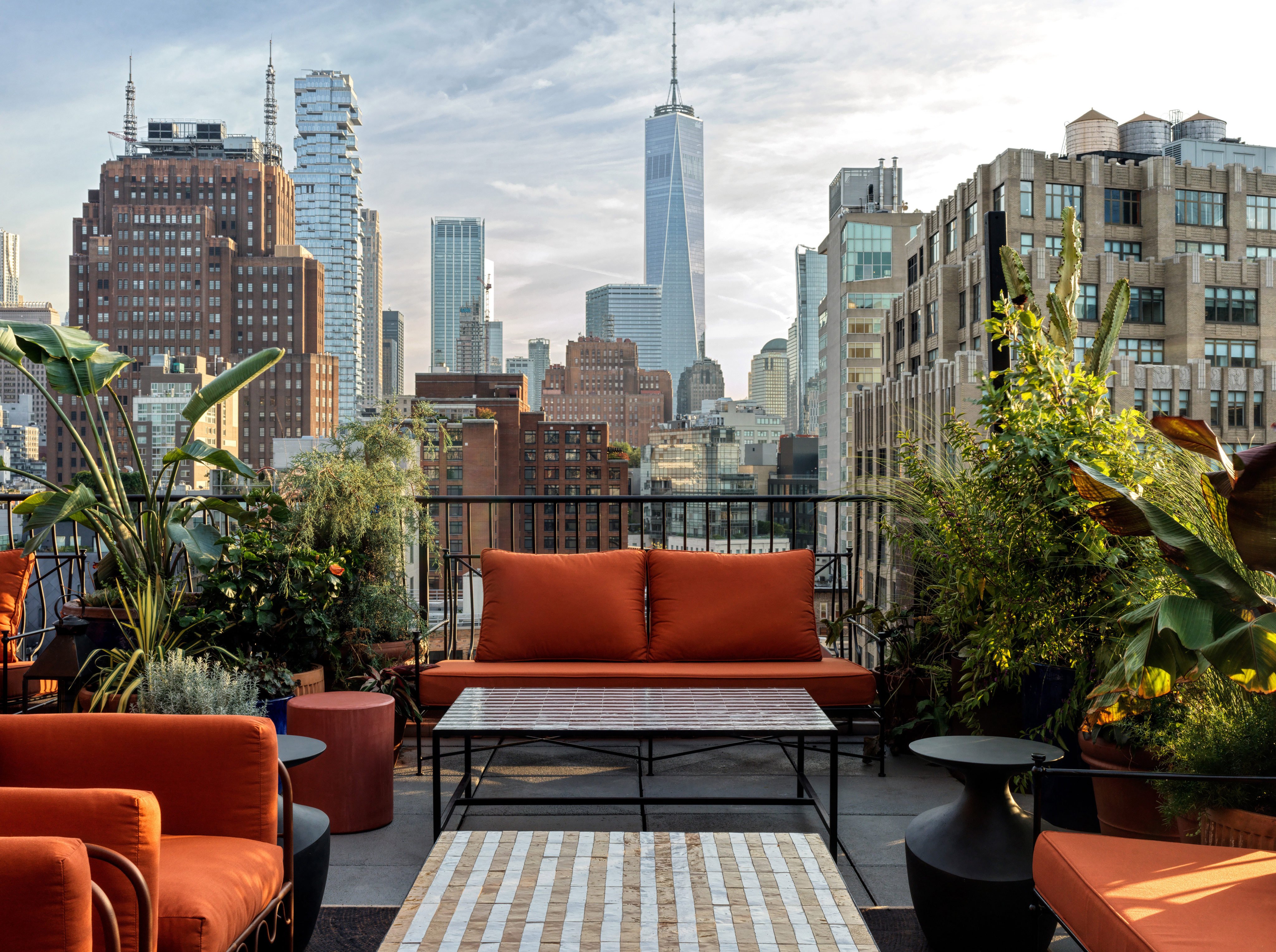 The Rooftop at The Manner in New York is already a hit with the in-crowd for drinks – and it’s easy to see why. Photo: Handout