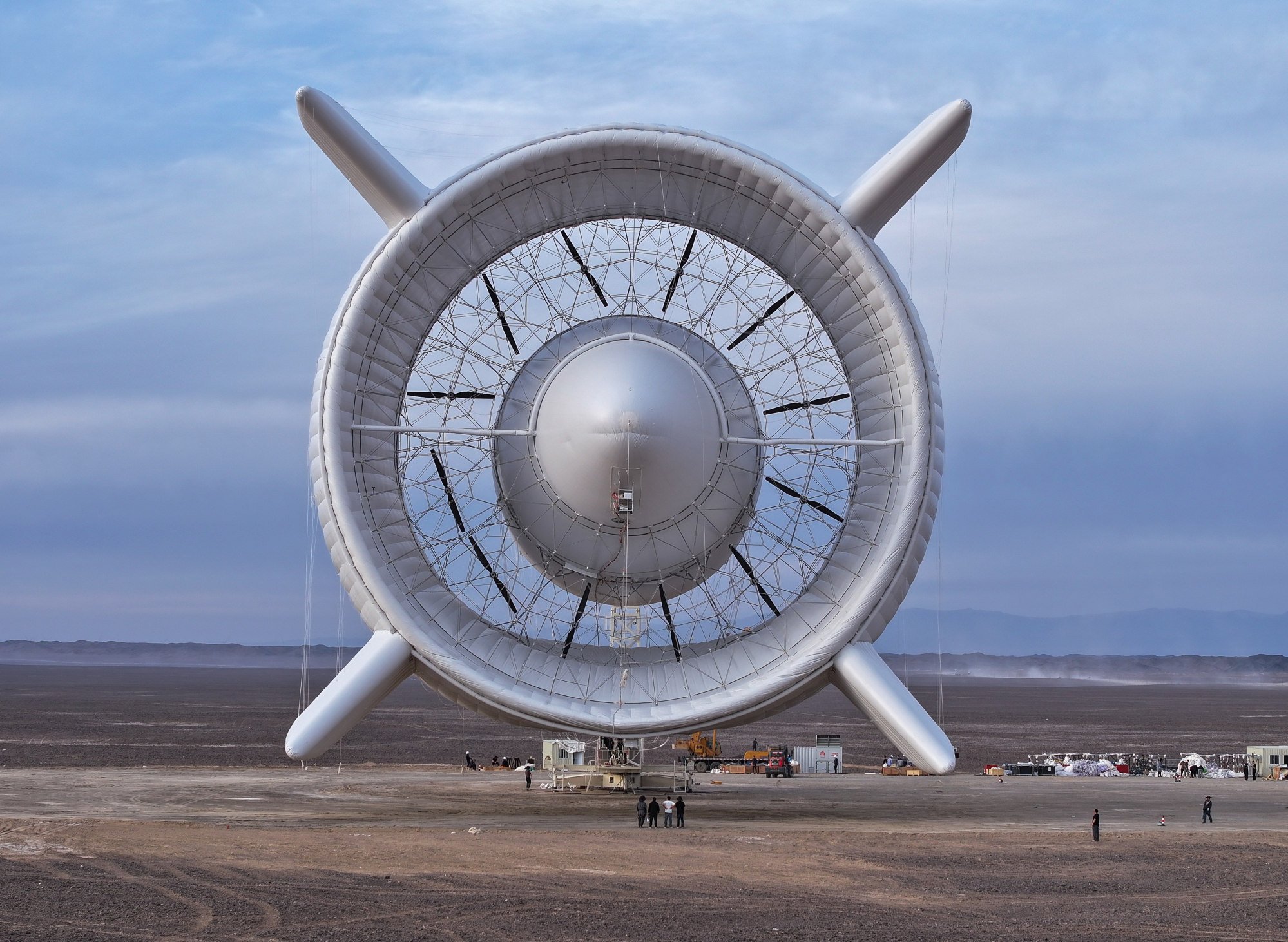 3D wind data satellite network