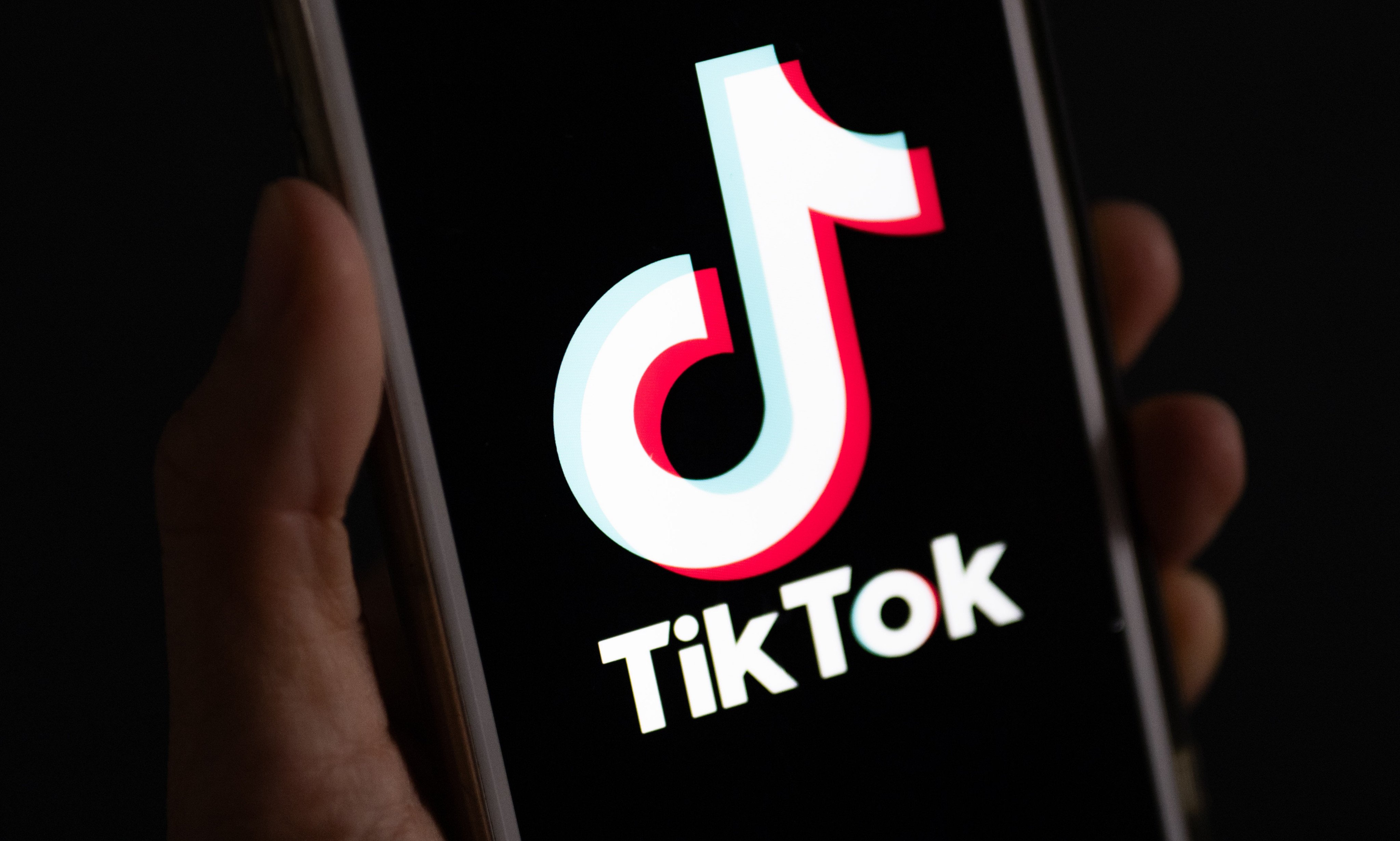 FILED - 22 September 2023, Berlin: The logo of the Tiktok platform is displayed on a smartphone. Photo: Monika Skolimowska/dpa