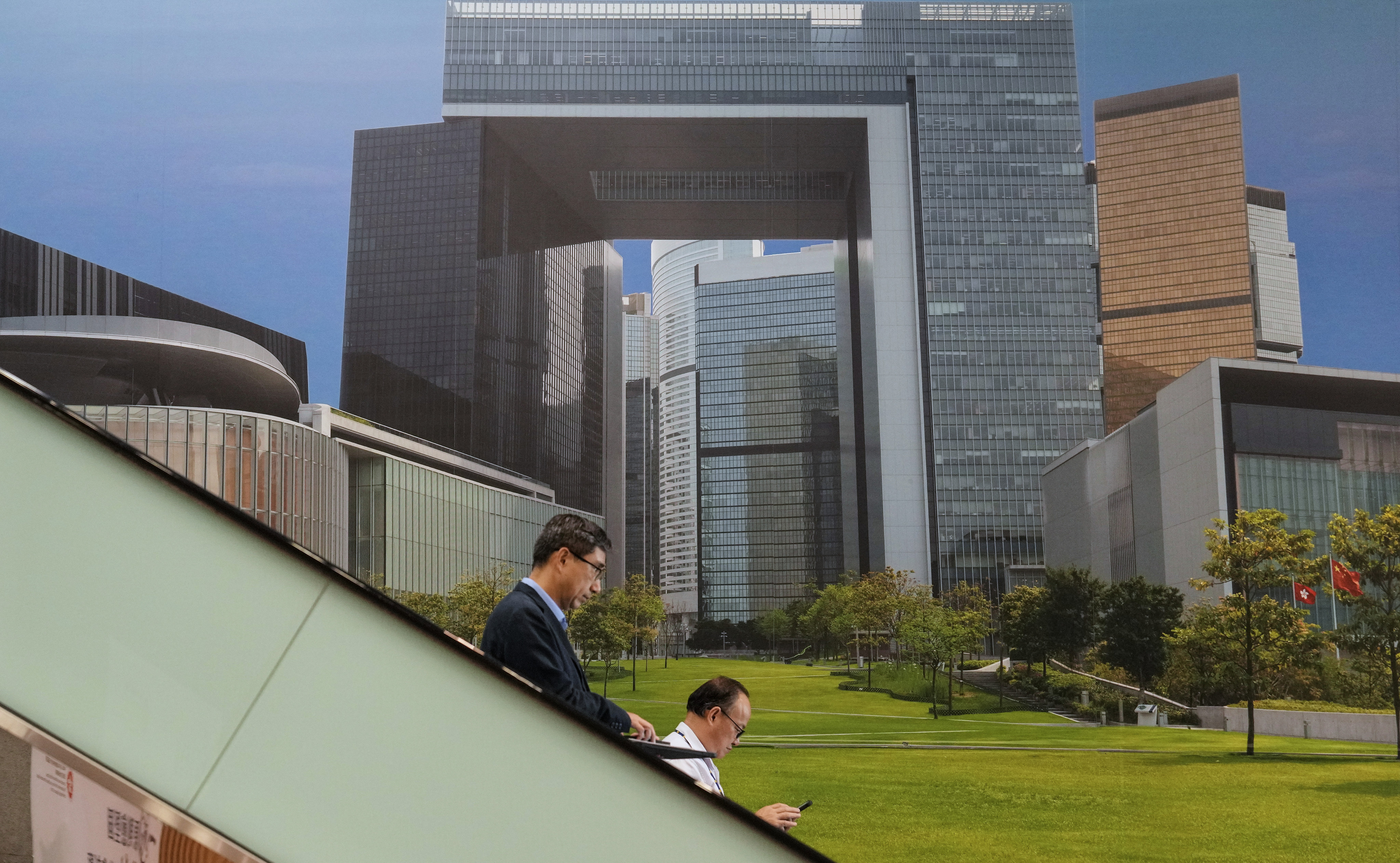 The ultimate aim is for all government departments to improve their efficiency by using AI, a minister has said. Photo: Elson Li