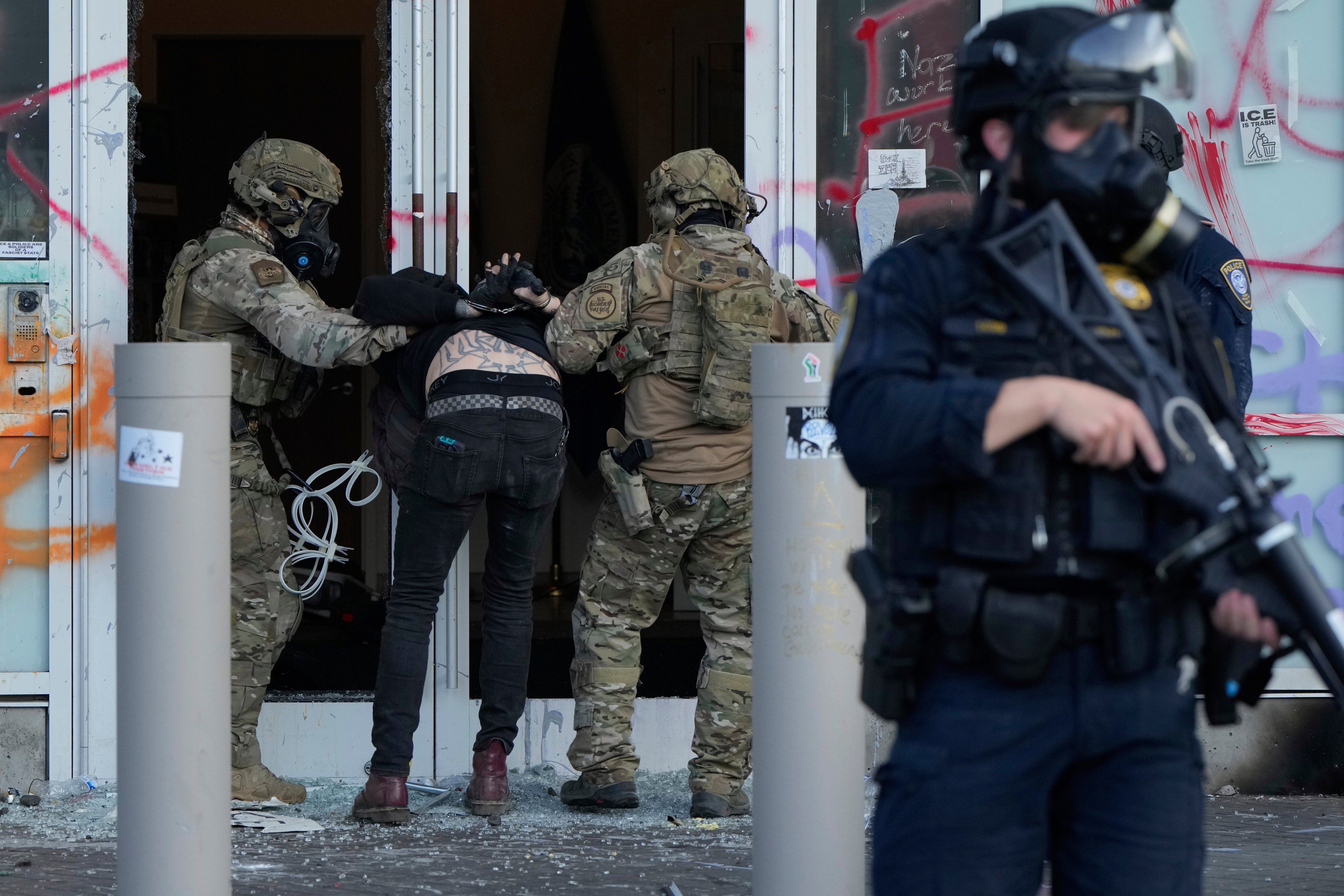 Trump says he’s sending troops to Portland to protect ICE facilities