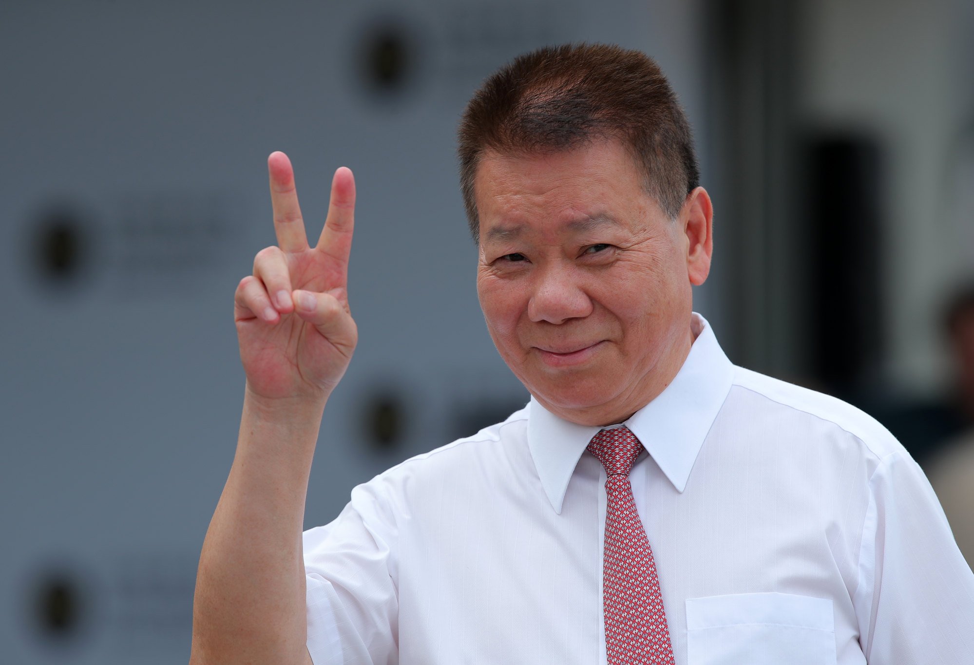 Trainer Manfred Man said Lucky Sweynesse struggled with the quick pace in Sunday’s Sprinters Stakes. Photo: Kenneth Chan Trainer Manfred Man said Lucky Sweynesse struggled with the quick pace in Sunday’s Sprinters Stakes. Photo: Kenneth Chan