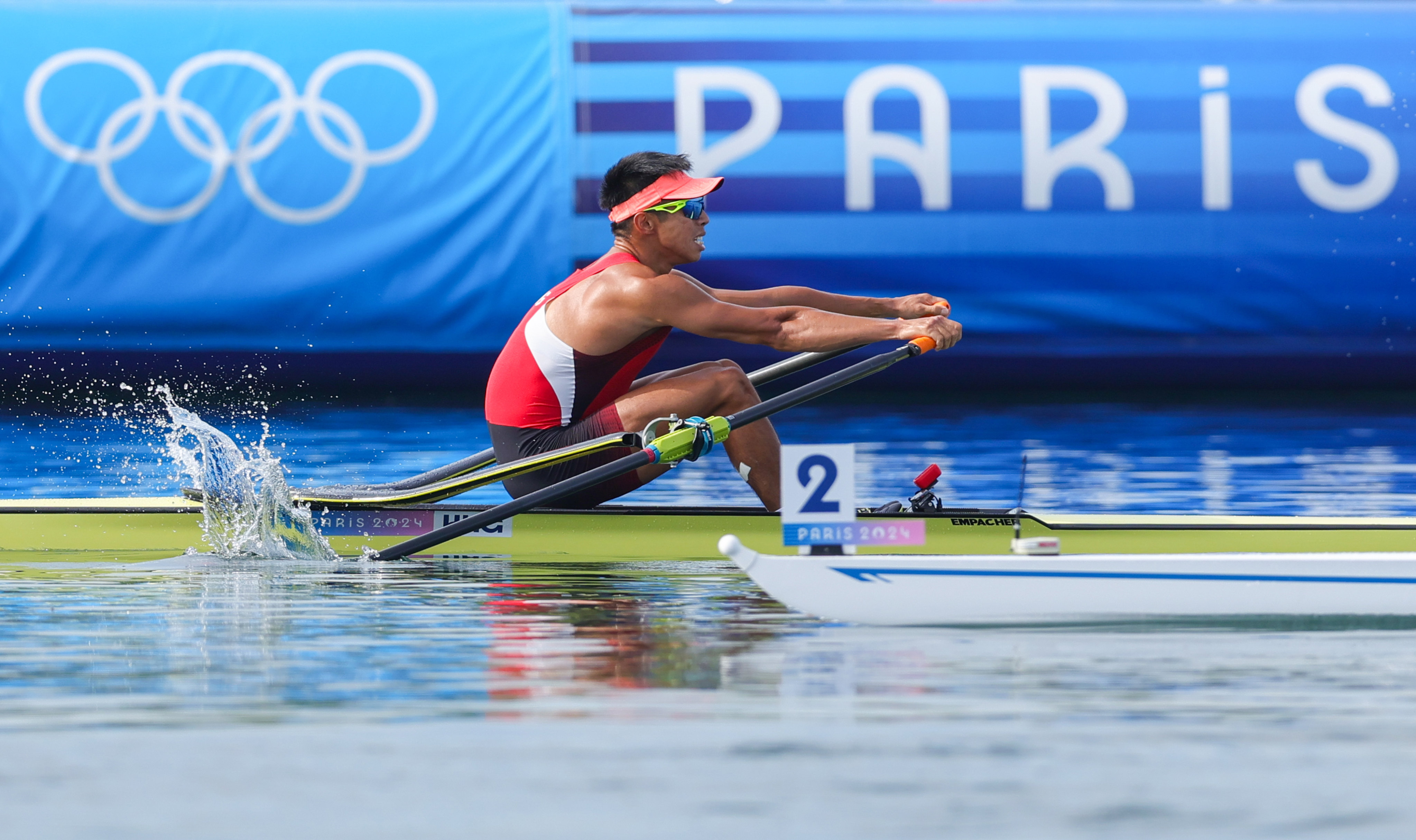 Hong Kong’s Chiu Hin-chun knows he has his work cut out at the National Games. Photo: Xinhua