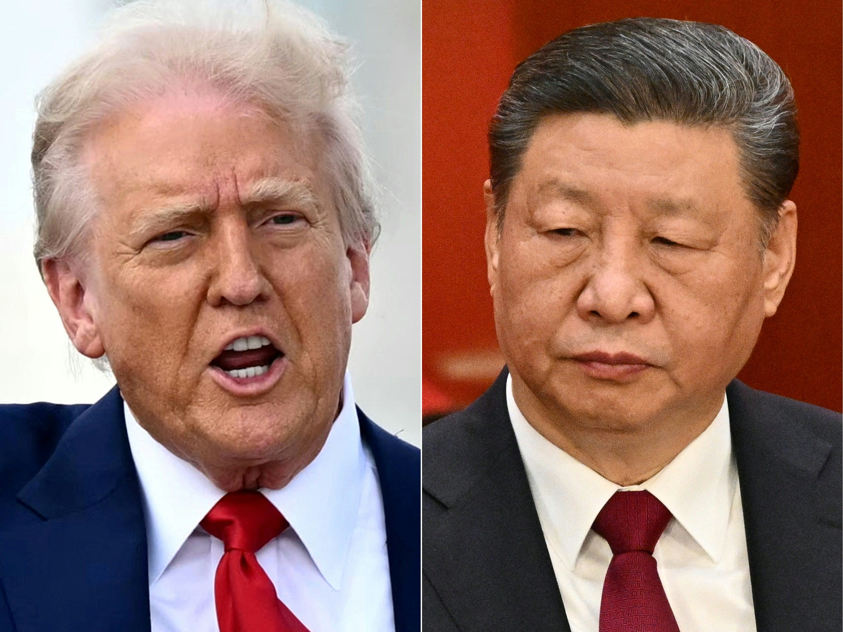 A call between presidents Xi Jinping and Donald Trump this month was their second since June, as tensions have persisted between China and the United States. Photo: AFP