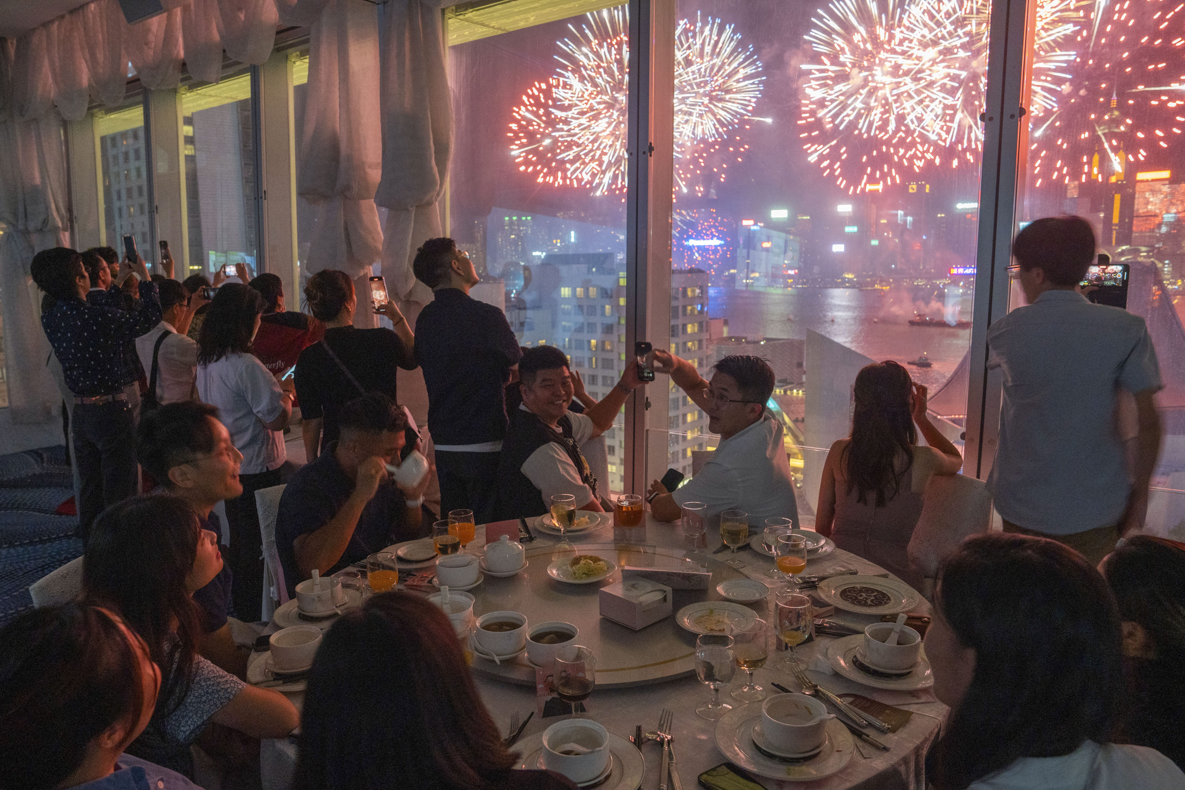 Restaurant bookings for the “golden week” period are looking strong, according to Simon Wong, president of the Hong Kong Federation of Restaurants and Related Trades. Photo: Sun Yeung