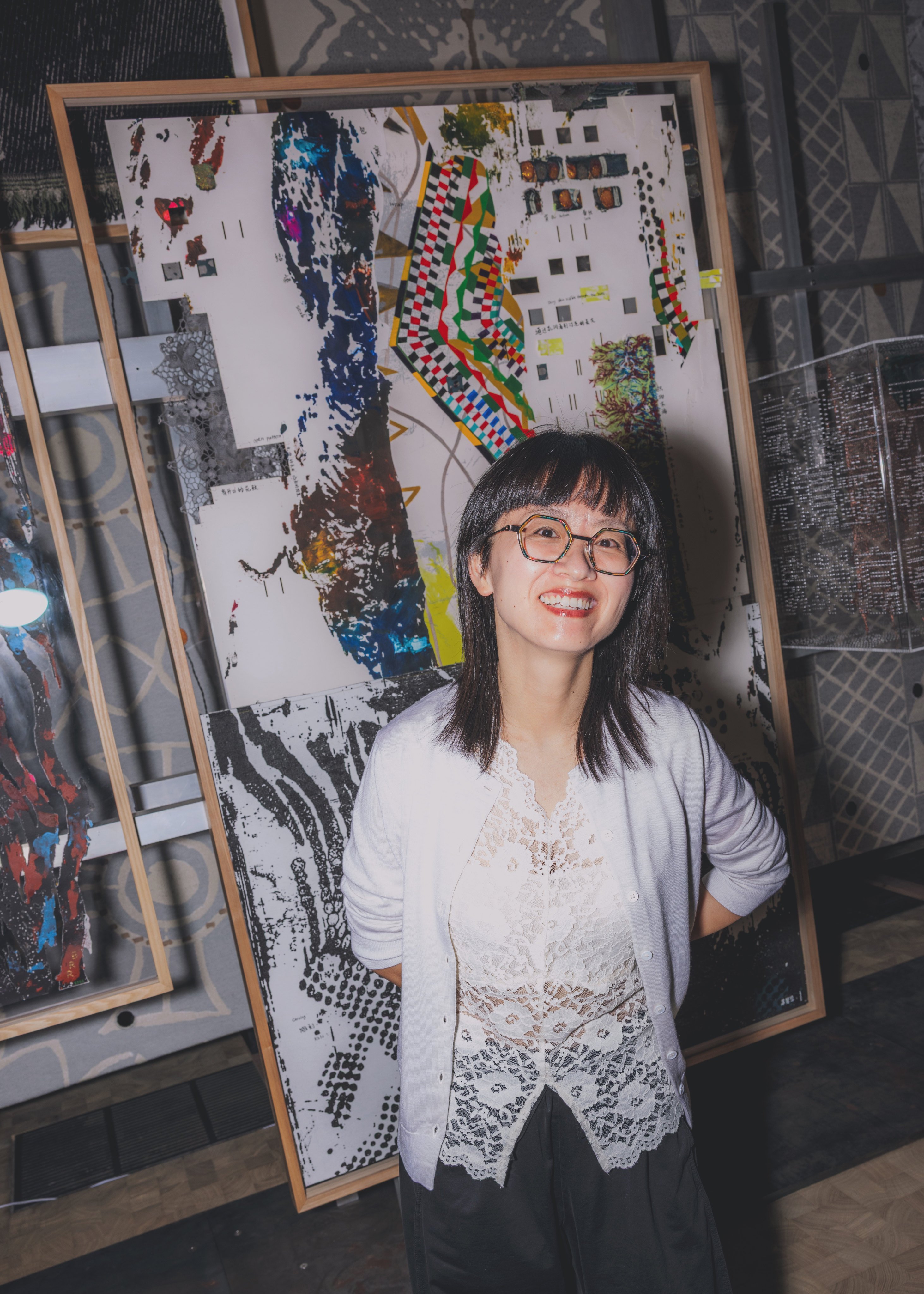Artist Bi RongRong photographed at M+. Photo: Jocelyn Tam