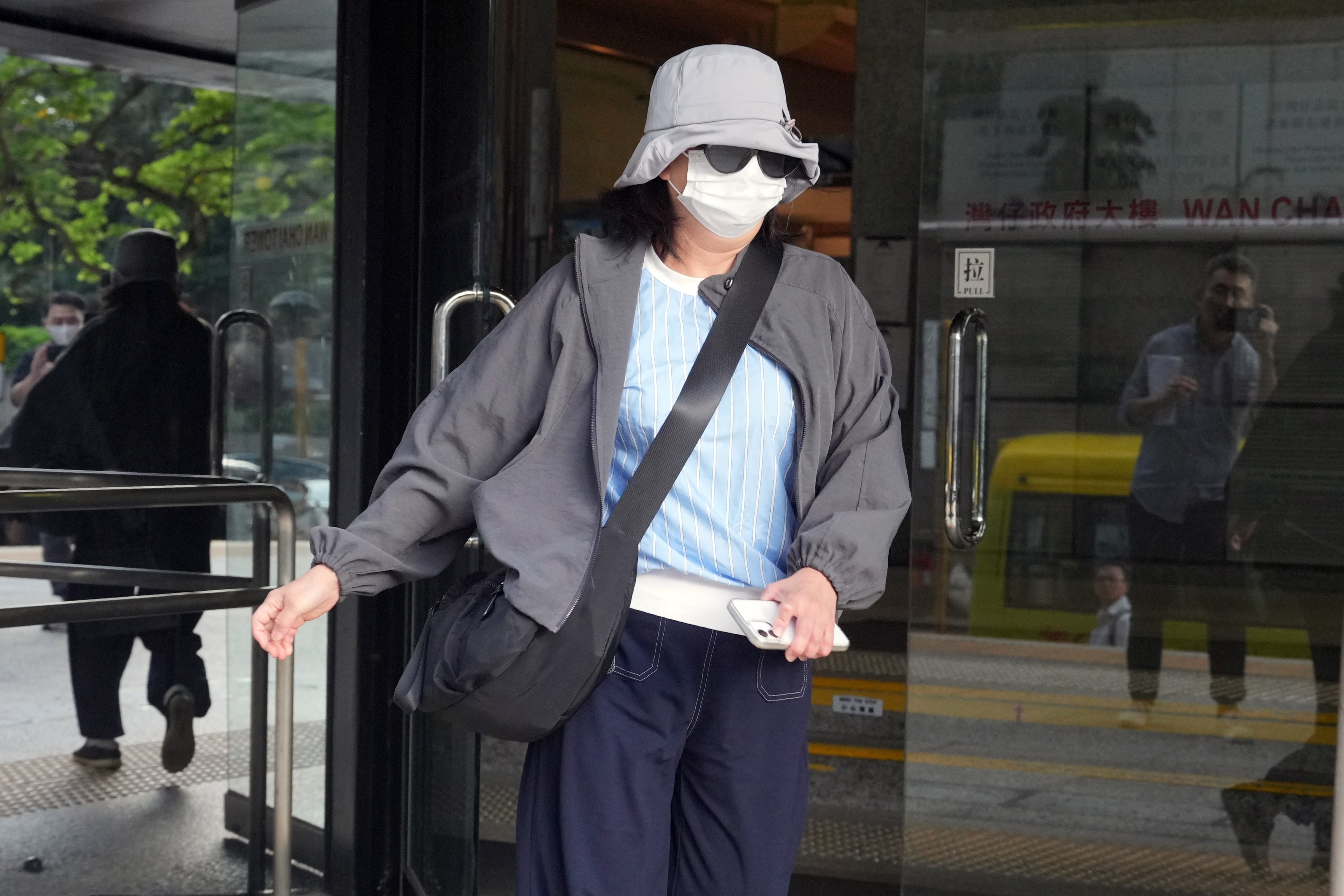 Jenny Li, the former mother-in-law of slain model Abby Choi, leaves the District Court in June this year. Photo: May Tse