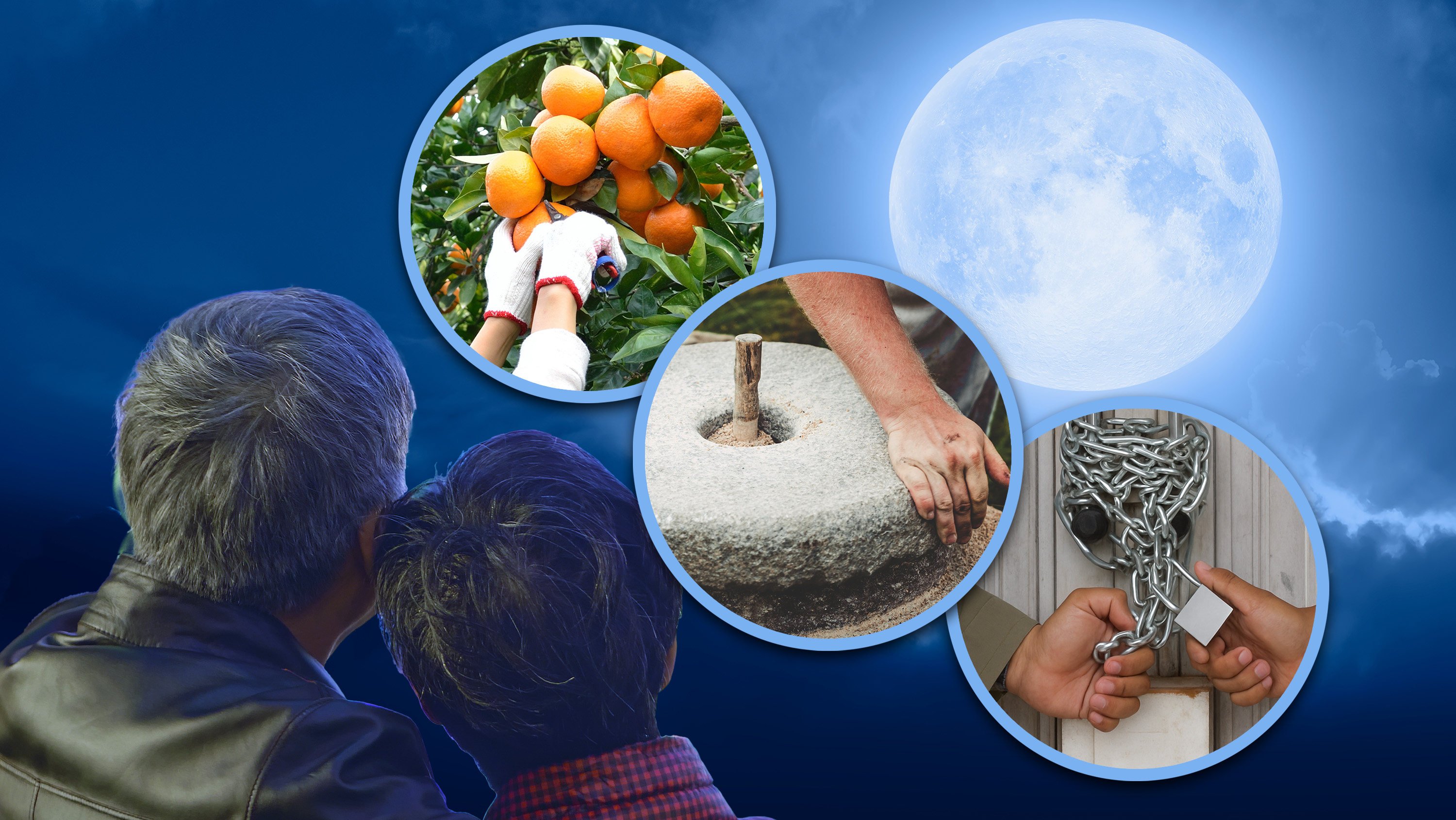 Among the Zhuang ethnic minority, the tradition of “cursing the Mid-Autumn Festival” involves young people playfully pranking elders to provoke scolding, believed to promote longevity. Photo: SCMP composite/Shutterstock