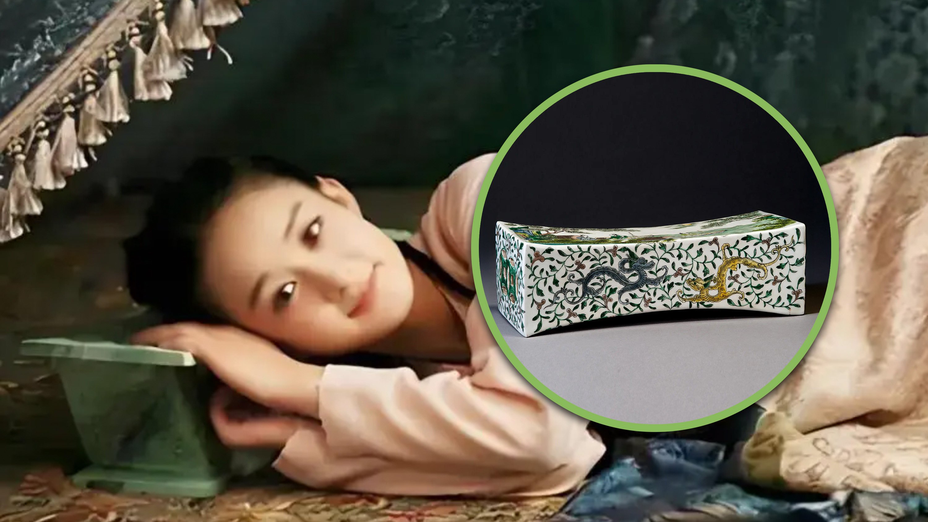 Ancient porcelain pillows in China puzzle many today because they defy comfort stereotypes. Photo: SCMP composite/Sohu