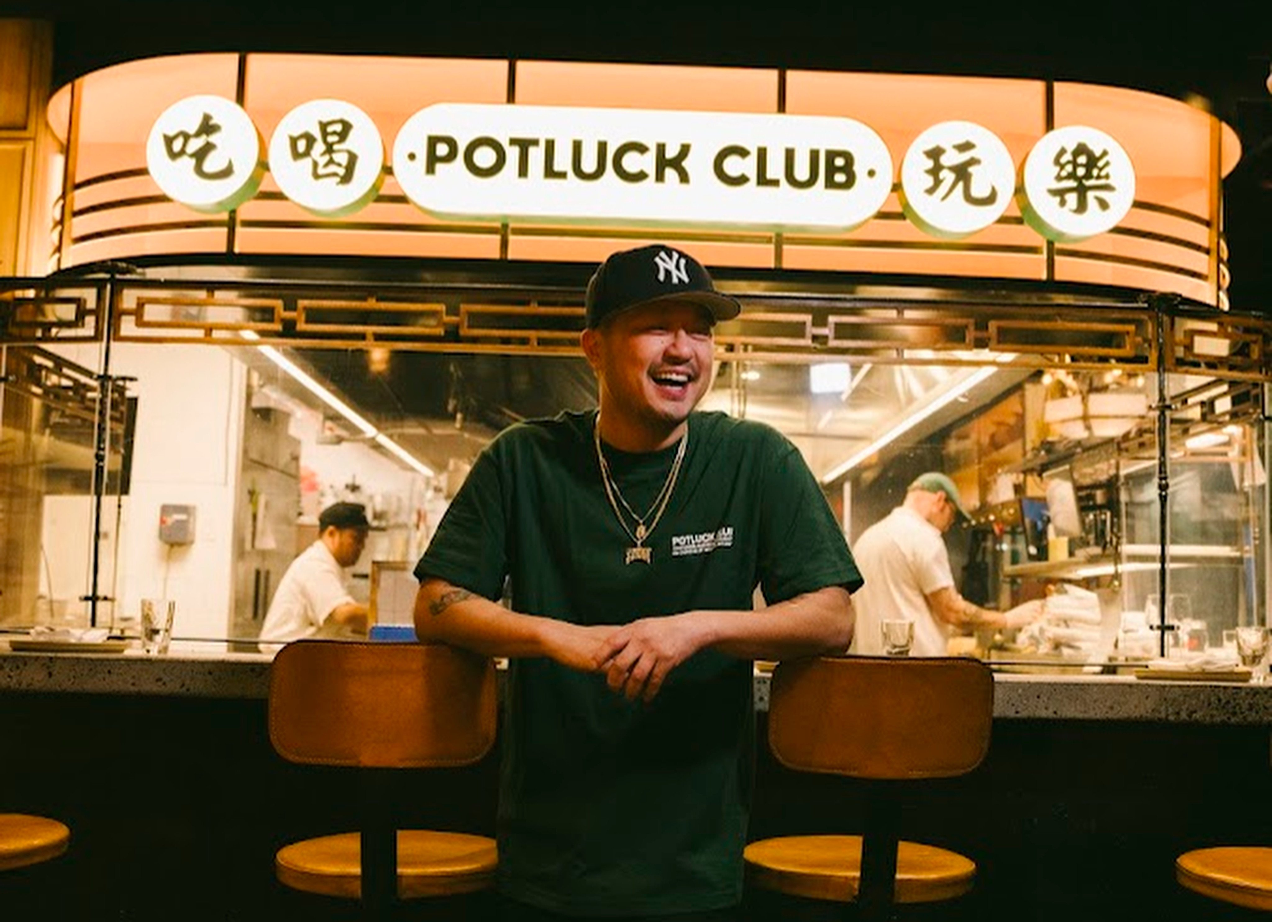 Cory Ng is one of the co-founders of Potluck Club in Manhattan, New York. The restaurant serves Cantonese cuisine with a modern twist. Photo: Potluck Club