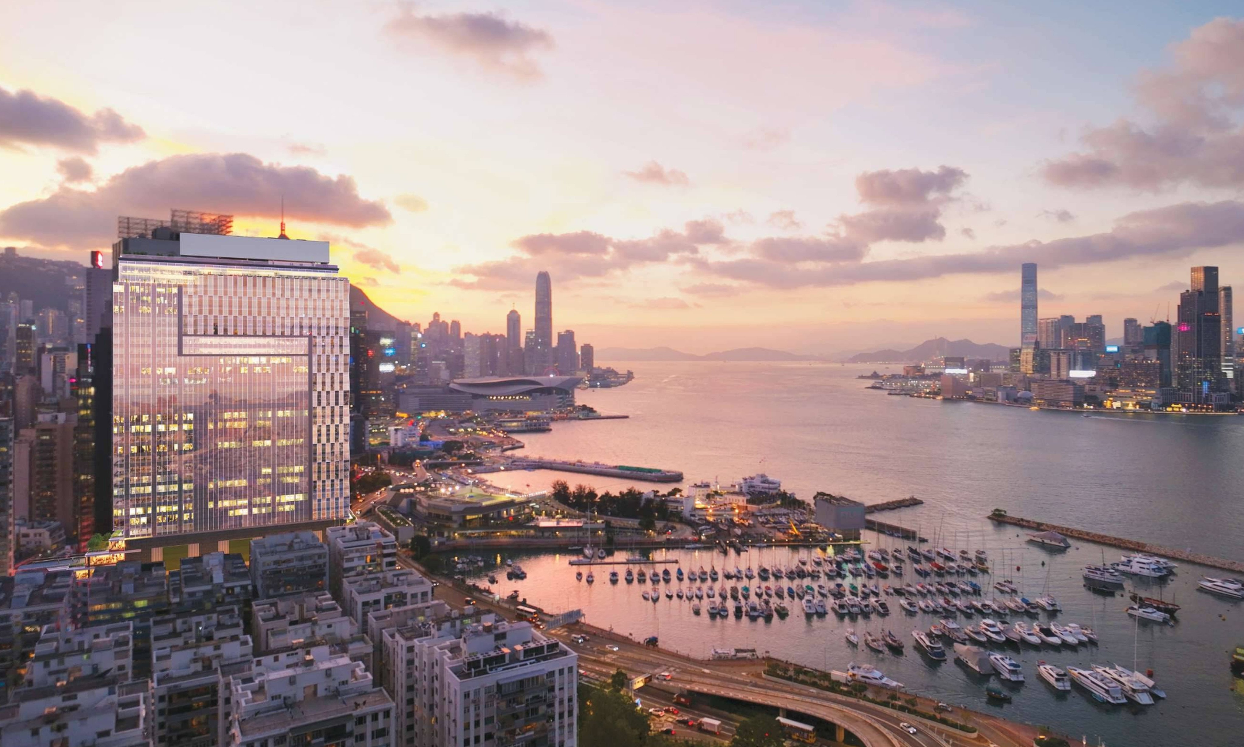 One Causeway Bay, an office and retail tower under development by Mandarin Oriental. Photo: Handout