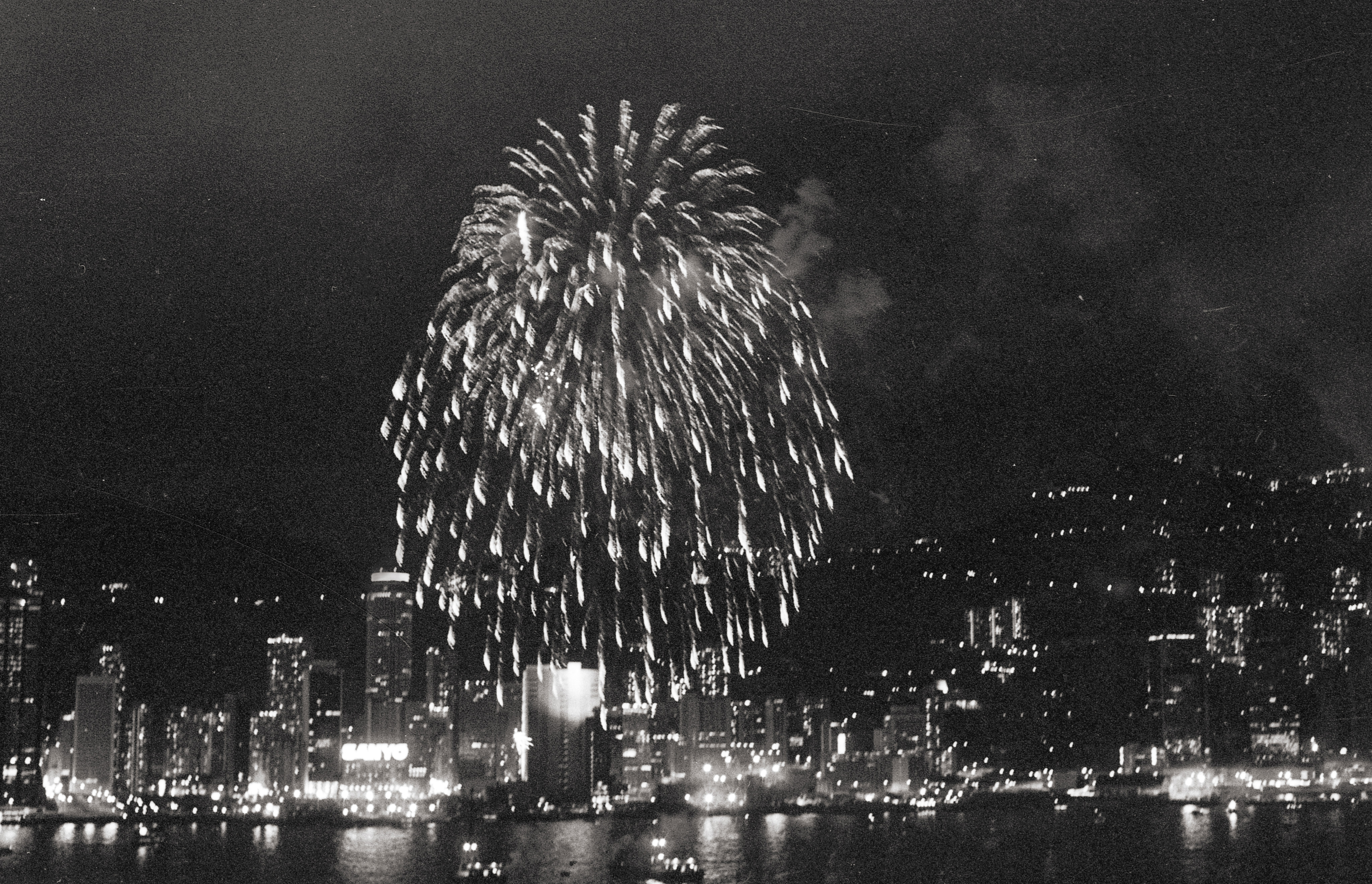 Hong Kong’s Victoria Harbour glows with a fireworks display held more than two weeks after Mid-Autumn Festival in 1983 – also the now-defunct Urban Council’s centenary year. Photo: Robin Lam Kit