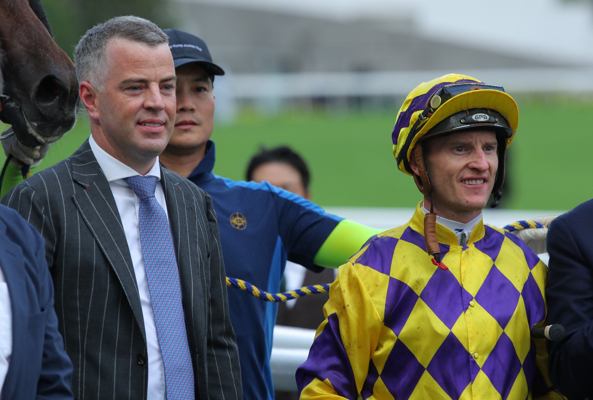 Trainer Jamie Richards and jockey Zac Purton team up again with Bulb General on Saturday.
