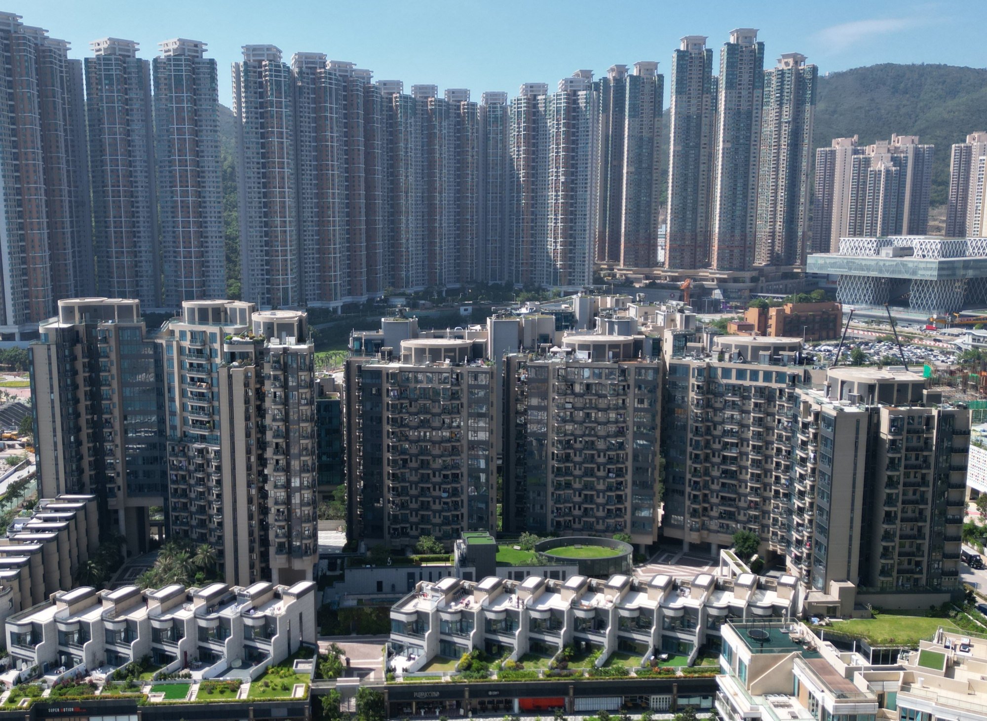 Private residential developments in Tseung Kwan O. Photo: May Tse Private residential developments in Tseung Kwan O. Photo: May Tse