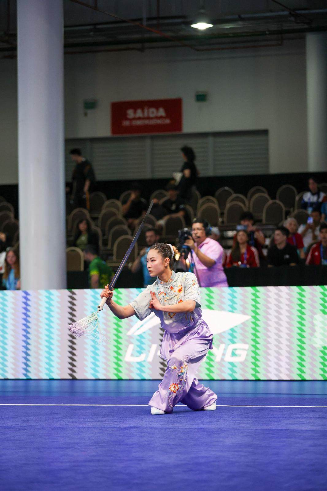 Lydia Sham said the difficulty level at the National Games was much higher than that of a world championships. Photo: Handout