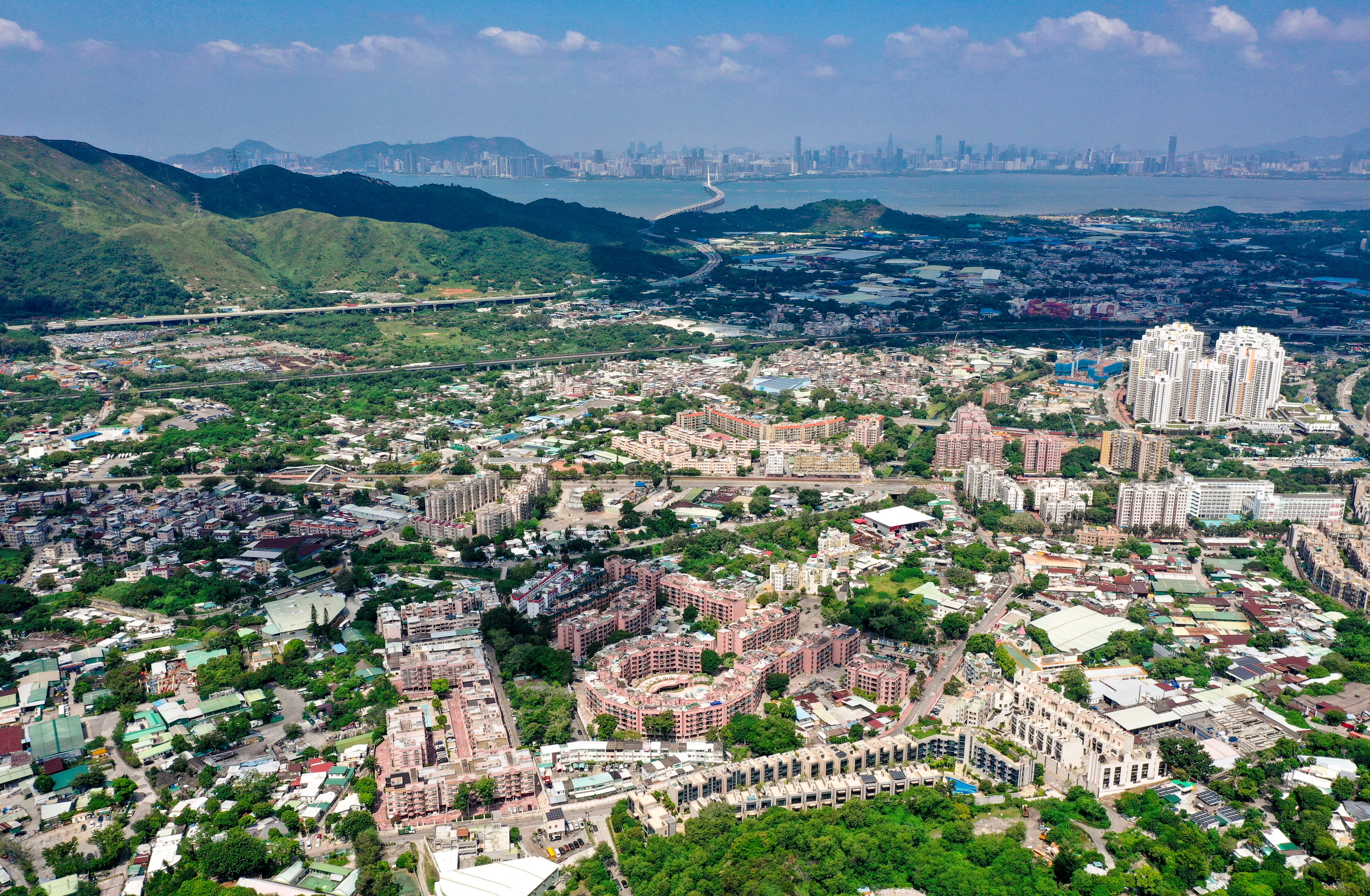 A 10-hectare plot in Hung Shui Kiu will be adjusted to include an additional private residential plot. Photo: Winson Wong