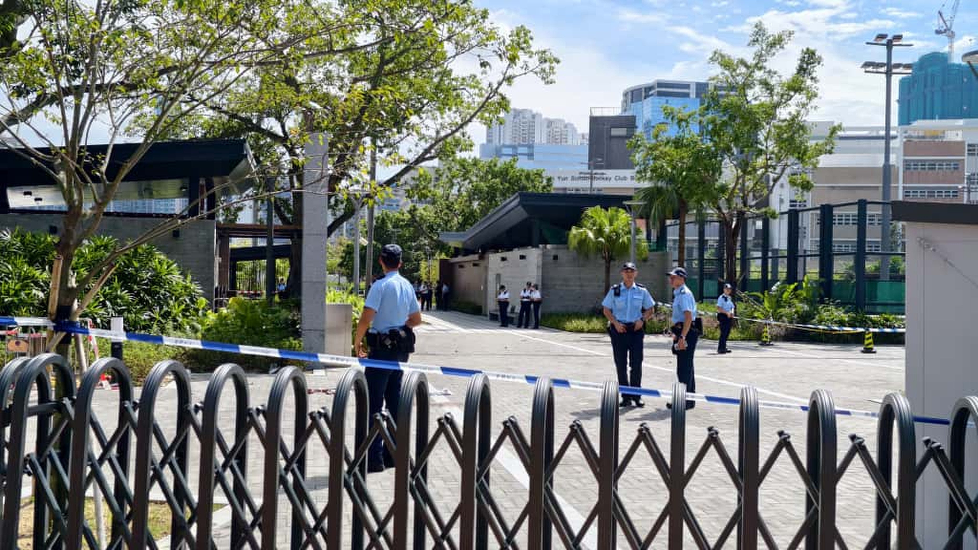 The attack occurred in Hoi Sham Park in To Kwa Wan on Saturday. Photo: Handout