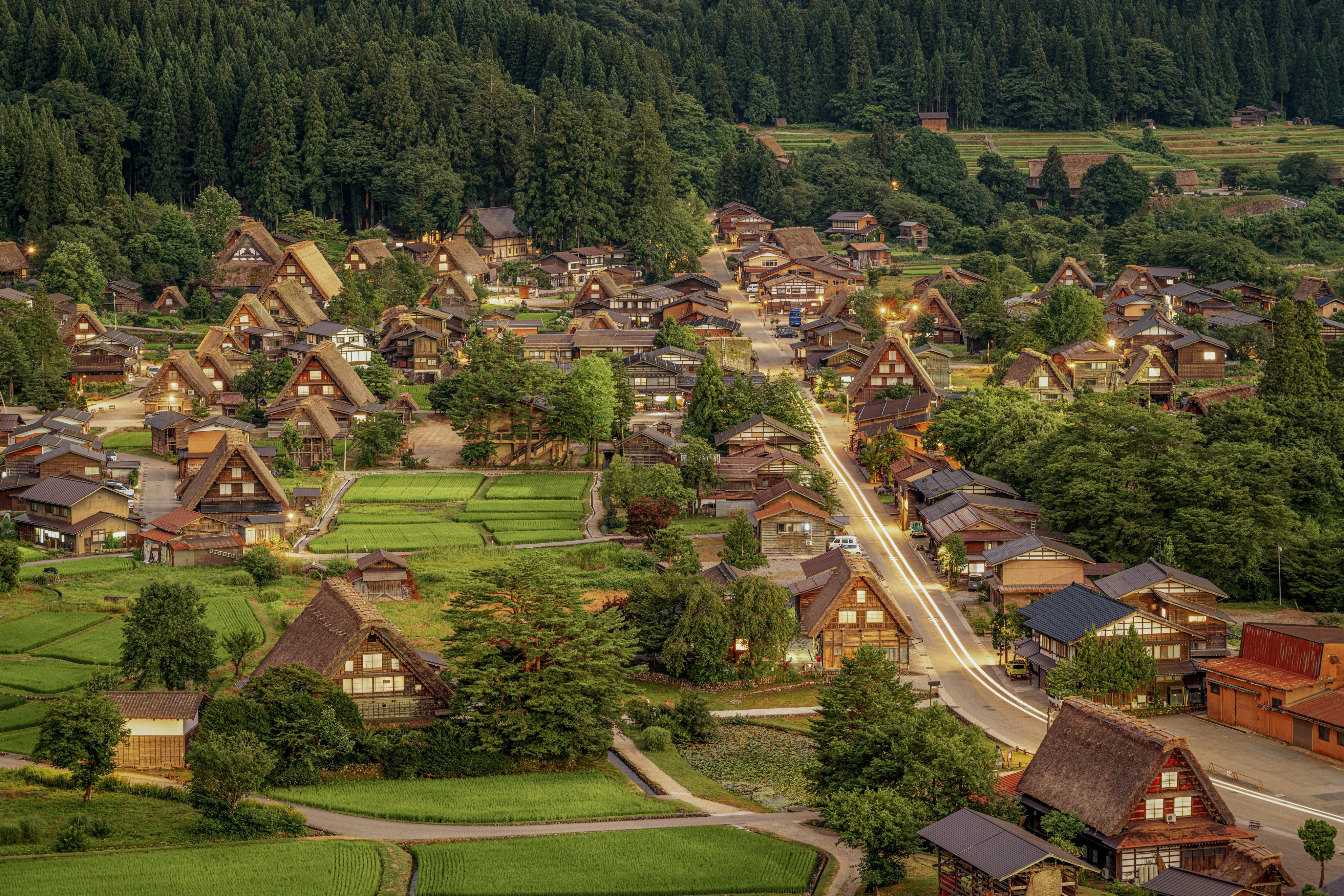 Shirakawa-go is popular with tourists for its thatched-roof houses. Photo: Shutterstock