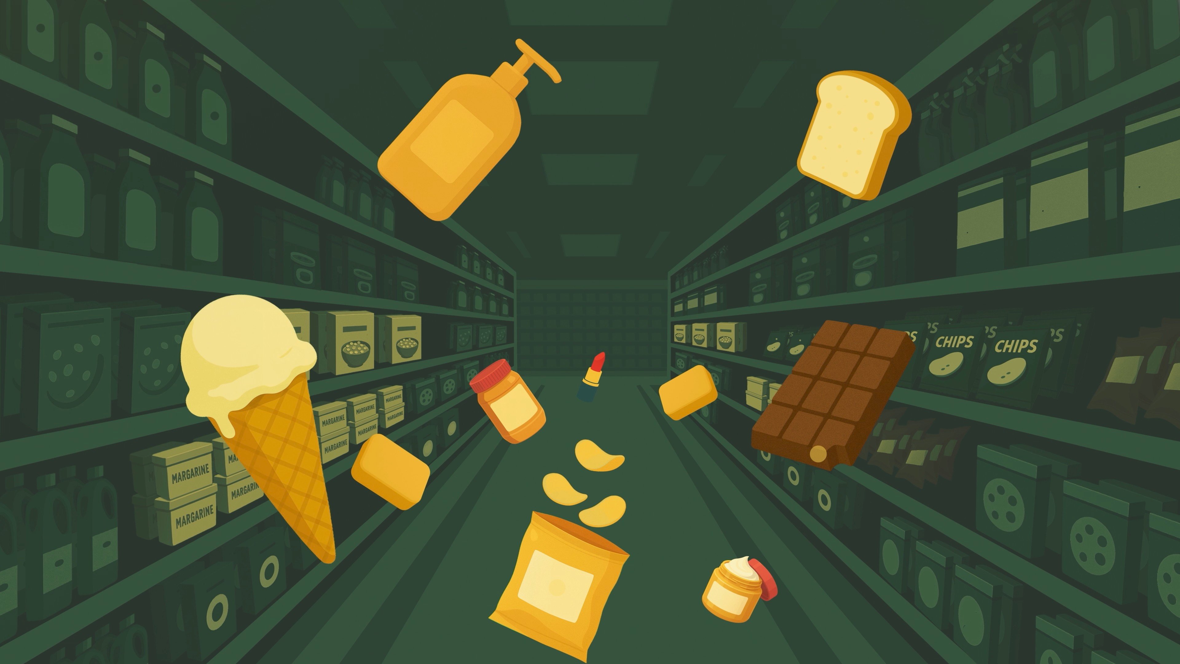 Palm oil is a versatile ingredient found in a wide range of everyday items, from ice cream and cake to lipstick and biofuel.