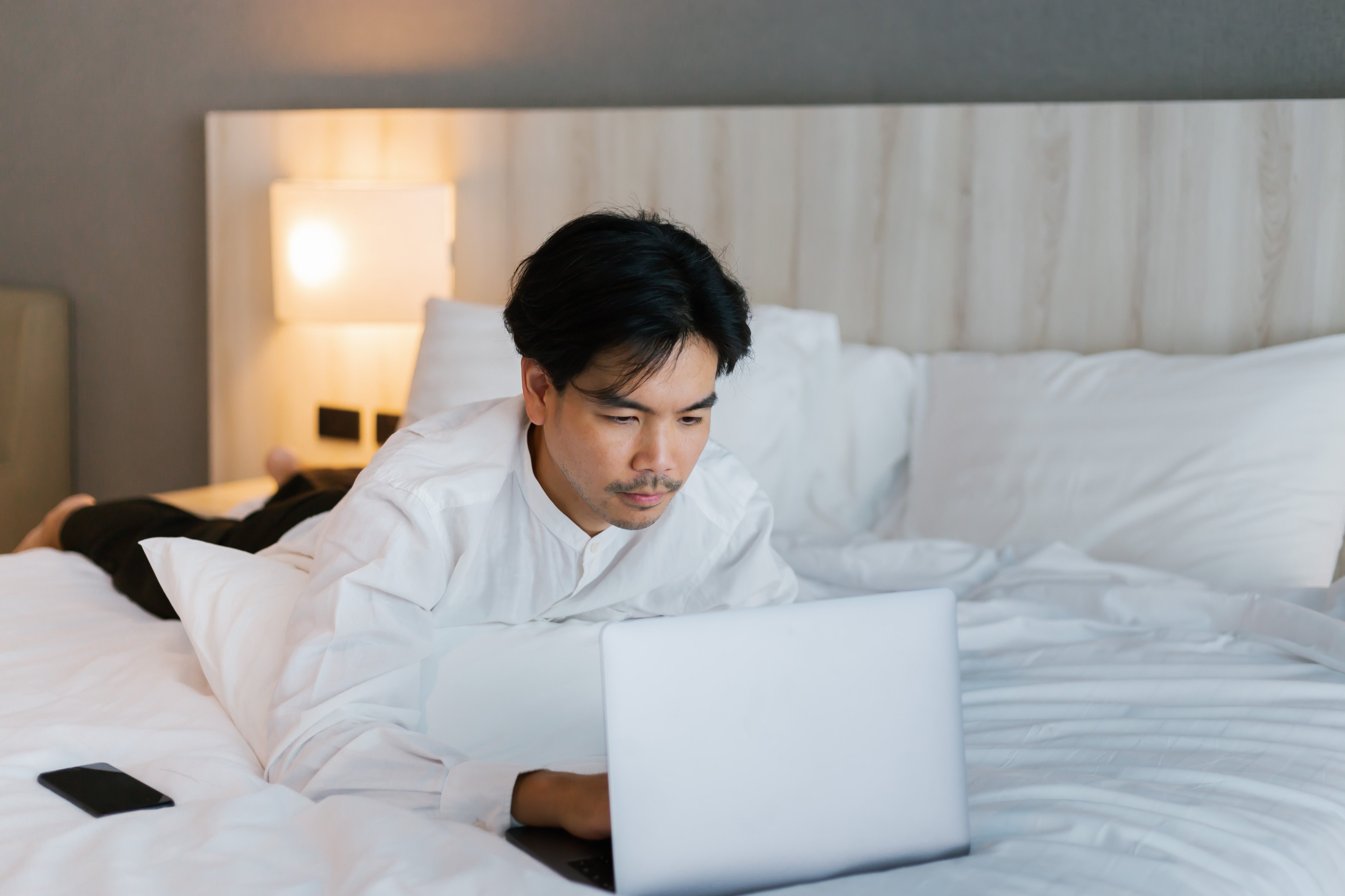 Working from home has become the new norm for many, but do not let your lack of office time affect your career advancement with these tips. Photo: Shutterstock