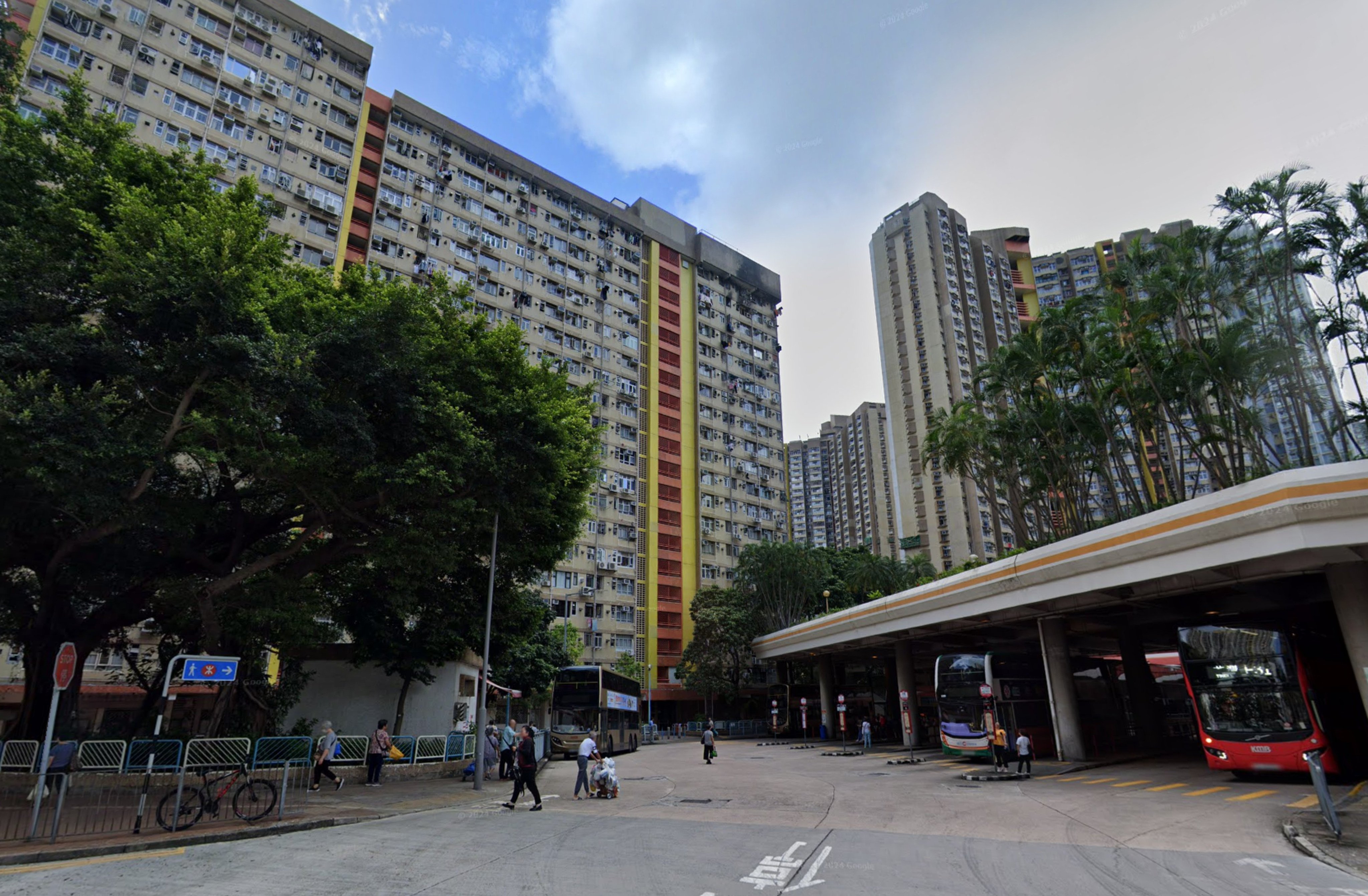 The incident occurred at Leung Fat House in the Cheung Fat Estate. Photo: Google