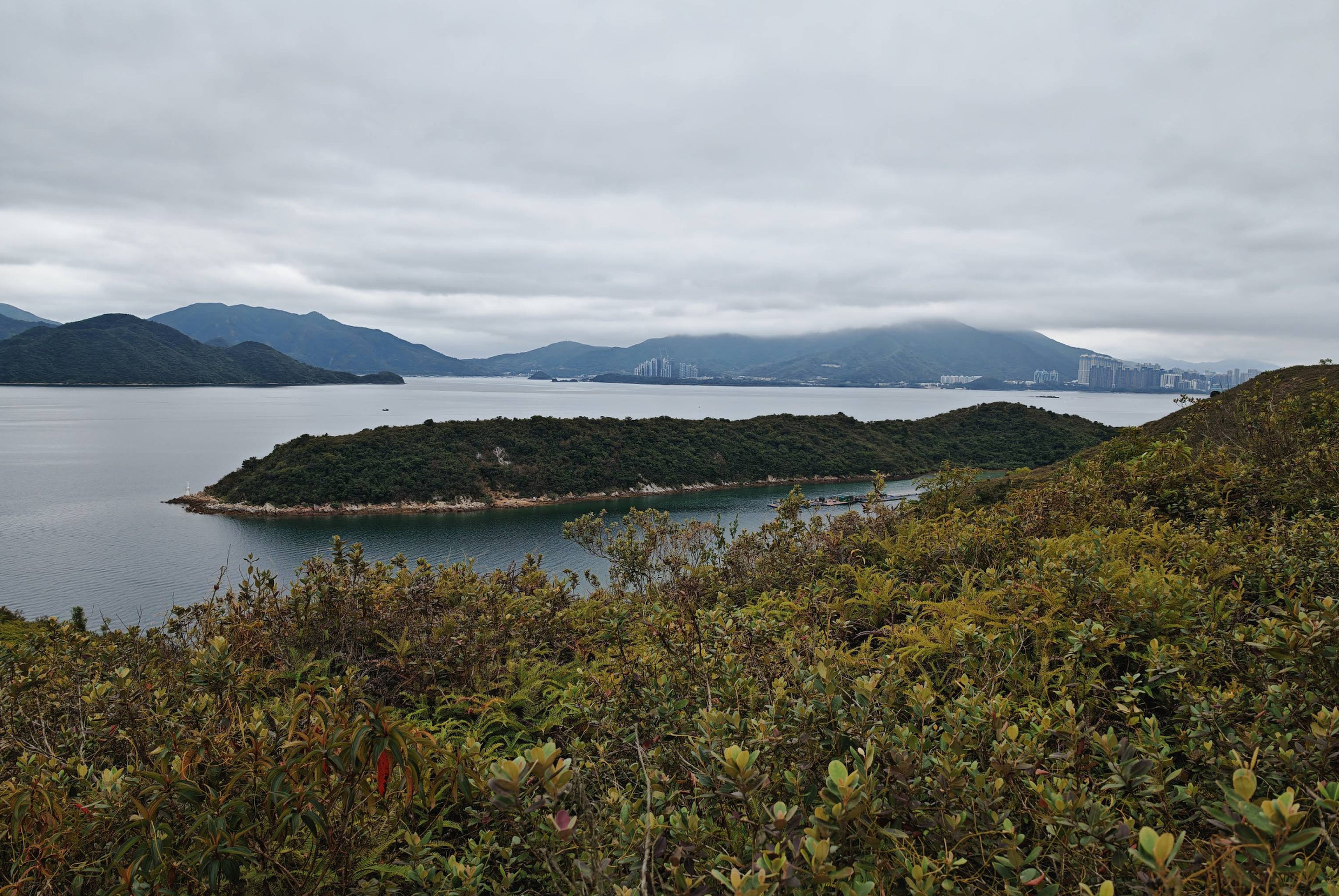 The incident took place in the waters off Lo Fu Wat. Photo: Handout