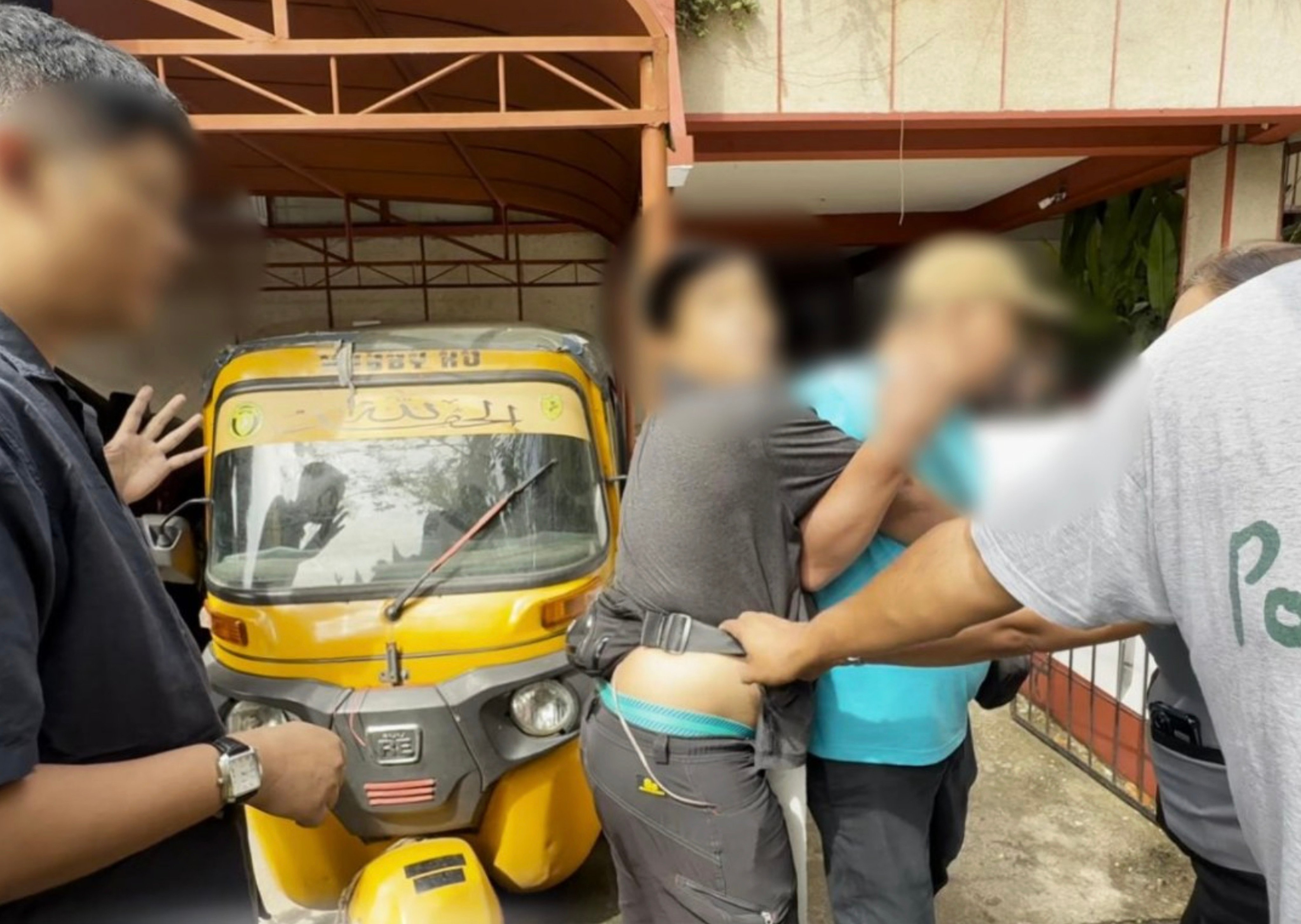 The Philippines’ National Bureau of Investigation arrested a man in Pagadian City who reposted an online photo of President Ferdinand Marcos Jnr with the word “headshot”. Photo: Handout