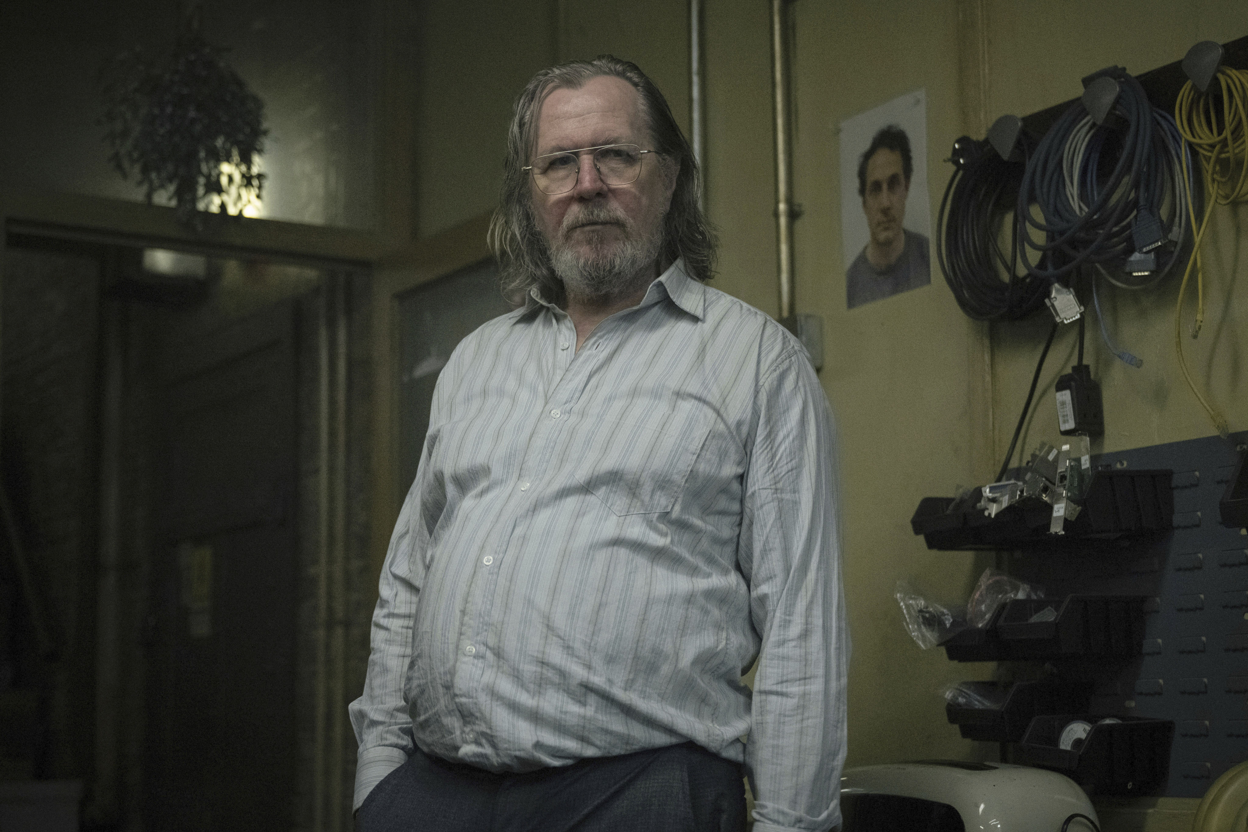 Gary Oldman in a still from Season 5 of Slow Horses. Oldman says his character, the crusty intelligence officer  Jackson Lamb, is one of his favourites. Photo: AP