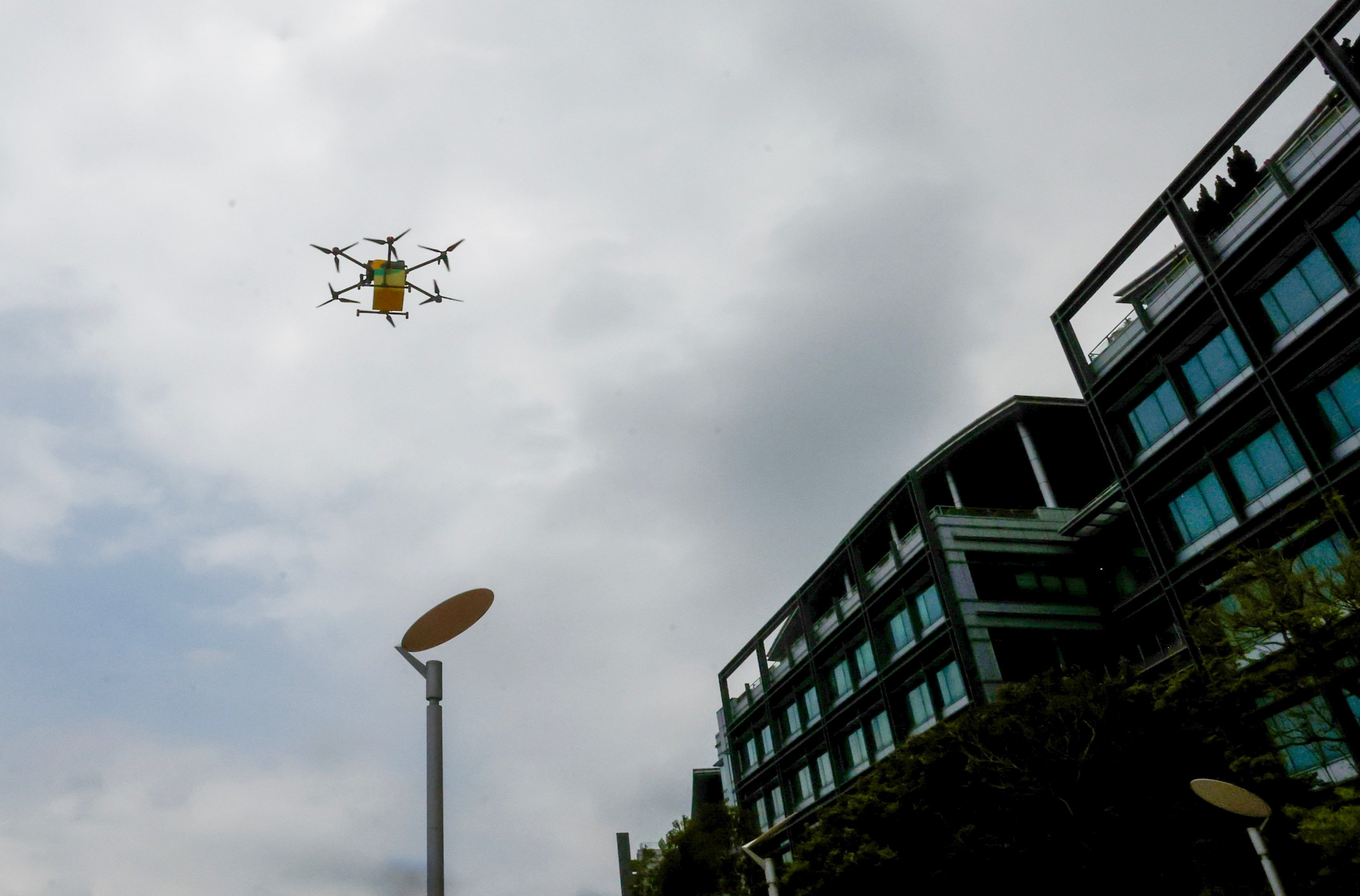 The action plan would be introduced next year to drive the development of the low-altitude economy. Photo: Jonathan Wong