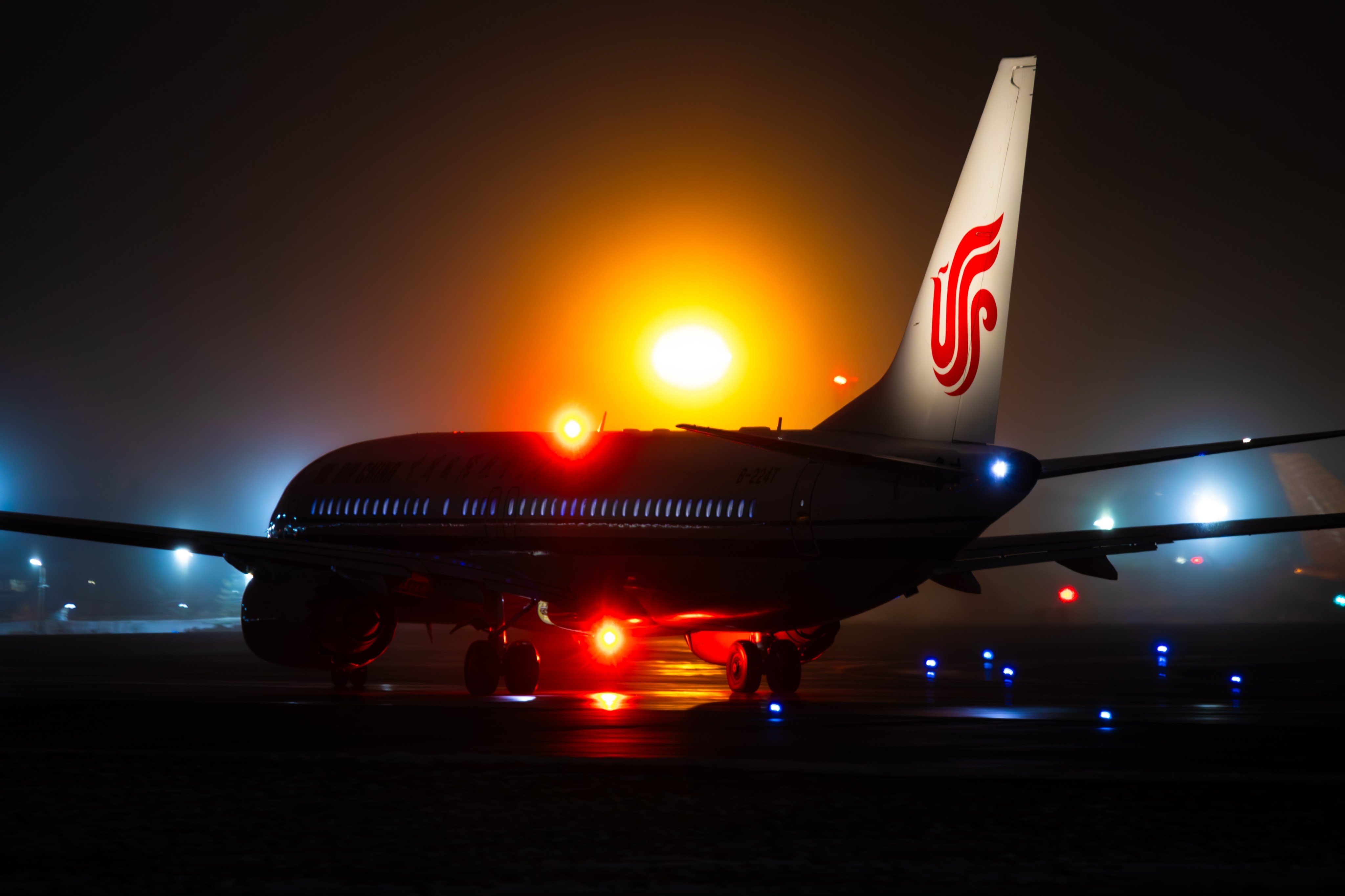 An Air China flight prepares for take-off at Moscow’s Sheremetyevo International Airport. The proposed Russian overflight ban could affect some US routes operated by Air China, China Eastern, Xiamen Airlines and China Southern. Photo: Shutterstock