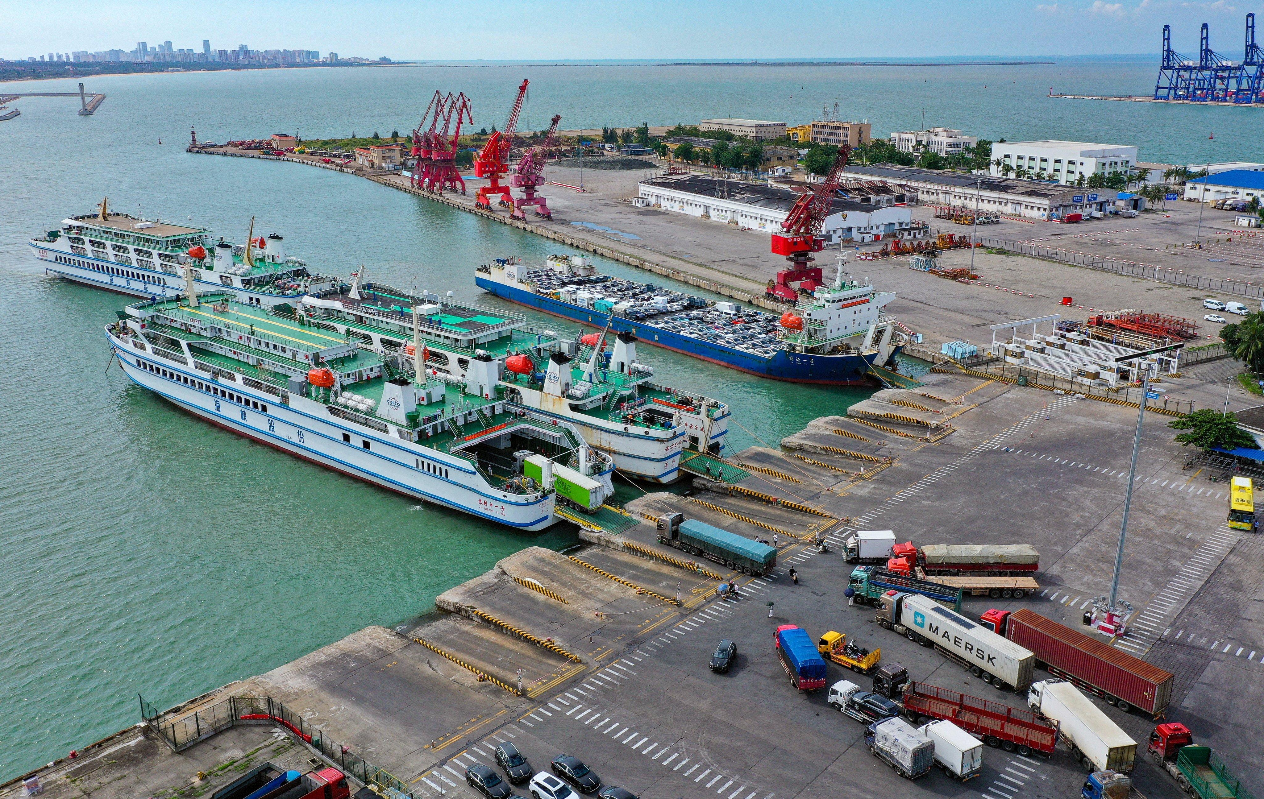 In response to US port fees taking effect next week, China has rolled out its own fees for vessels owned or affiliated with the US making port calls within its borders. Photo: Xinhua