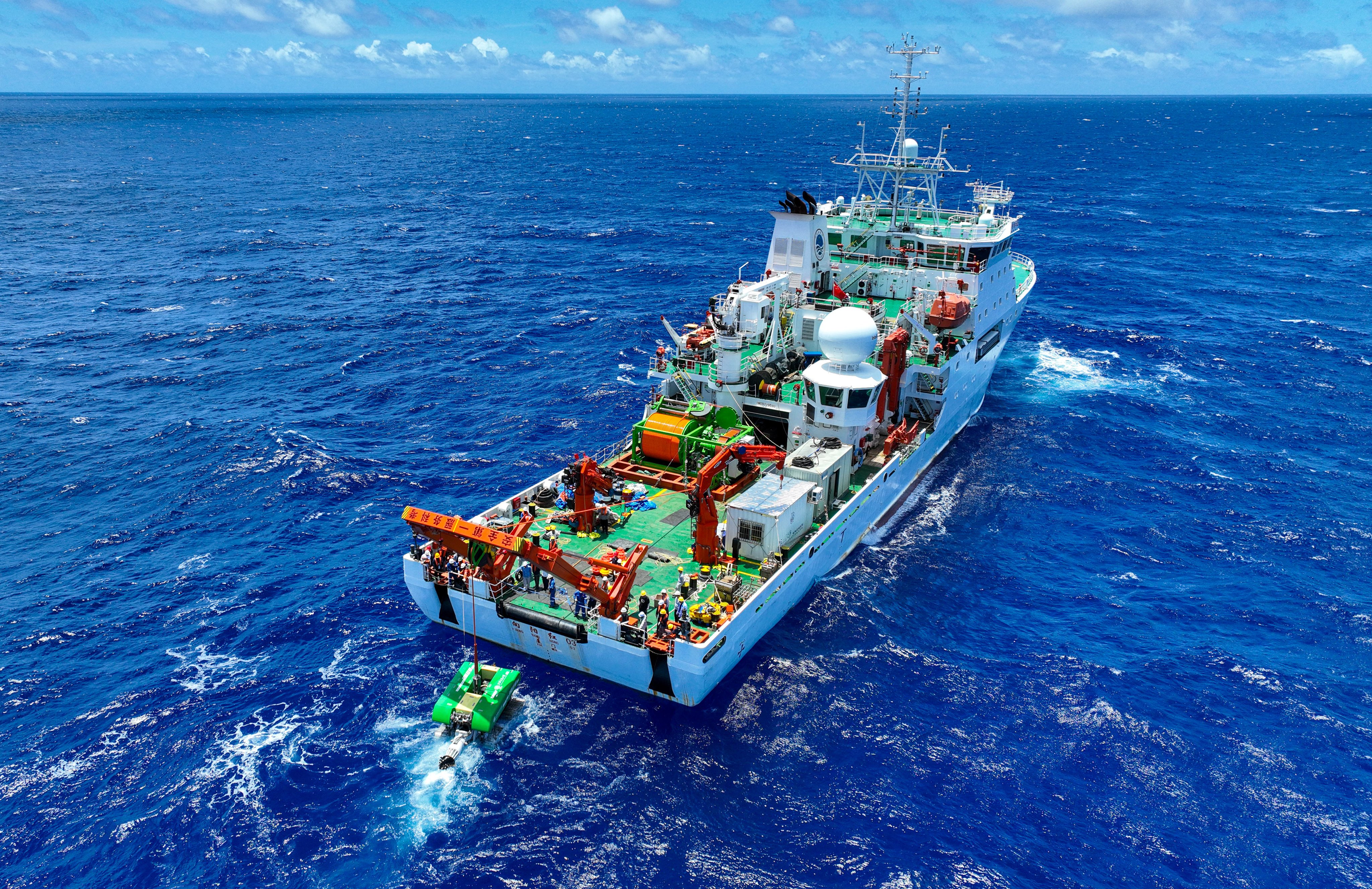 The world’s ocean beds are believed to harbour a wealth of critical minerals. Photo: Xinhua