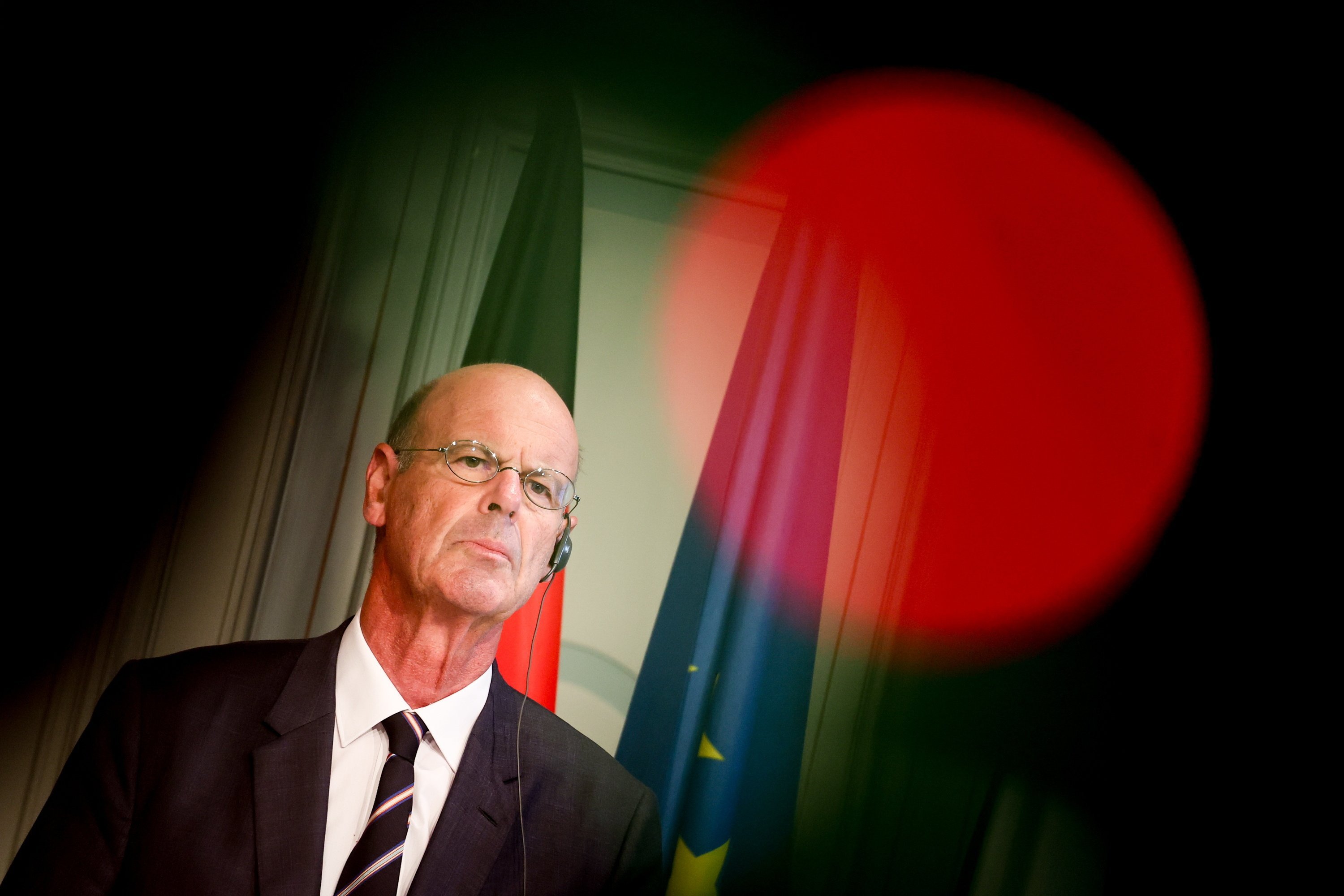 Eric Lombard served as France’s minister of finance under former prime minister Francois Bayrou, who lost a confidence vote in September. Photo: EPA