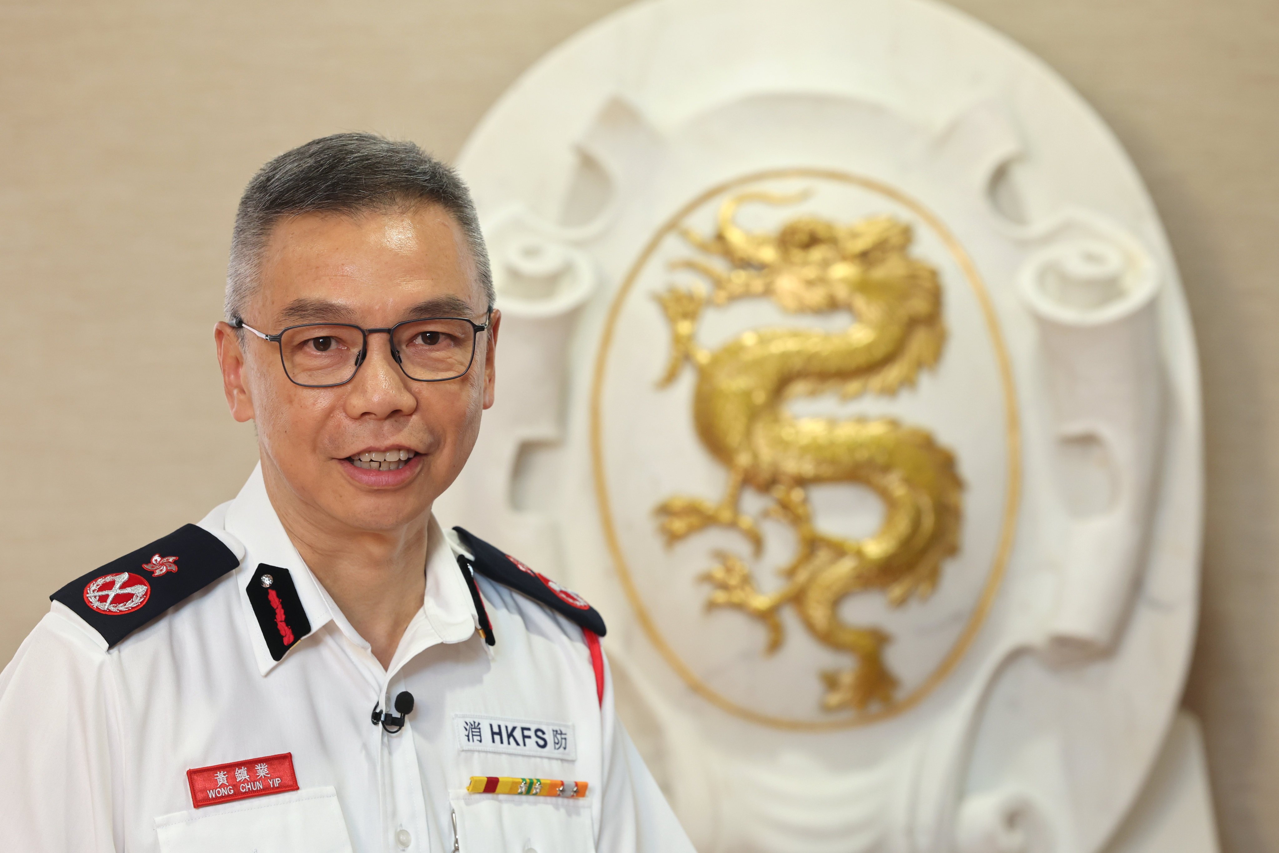 Angus Wong said that while the nature of the job has remained constant over his 31-year career, advancements in technology have significantly enhanced operational precision and safety. Photo: Edmond So